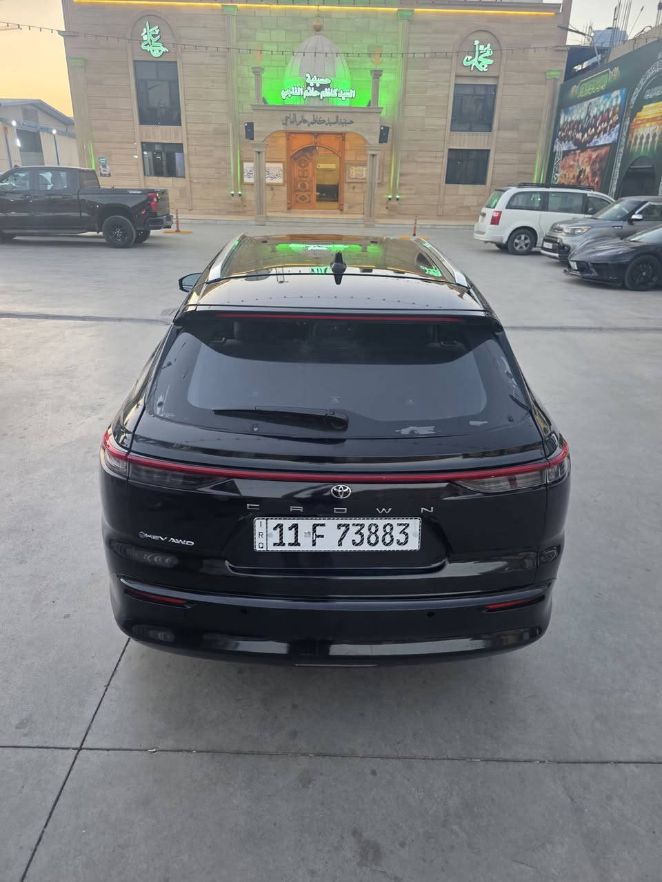 كراون سكنا ٢٠٢٥ هايبرد 
وارد امريكي 
حادثها موضح بالصور قطعتين صبغ خشم الجاملغ الخلفي ونصف قبق جنطة بدون دواخل بدون ايرباك 
فووول مواصفات مري شفط حساسات خلفي امامي كشنات جلد حار بارد شفتات بالستيرن خزن ميموري كشنات كهربائي 
ماشية ١٠ الف كيلو 
السيارة بسمي تحويل ثاني يوم 
السعر ٢٧٥ ورقة 
رقم الشاصي JTDACAAJ7S3004279
العنوان بغداد الرصافة 
للاستفسار ***********

