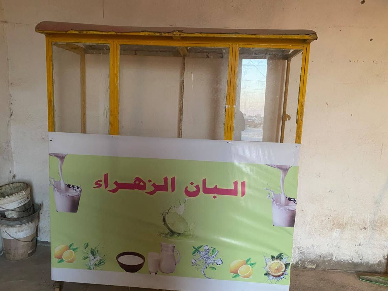 السلام عليكم، متوفر للبيع عدة محل فلافل متكاملة ونظيفة
- ميز طباخ فلافل 
- ⁠كاونتر 
- ⁠عفريت وملحقات القلي 
 السعر 250الف
للتواصل الإتصال على الرقم
***********
