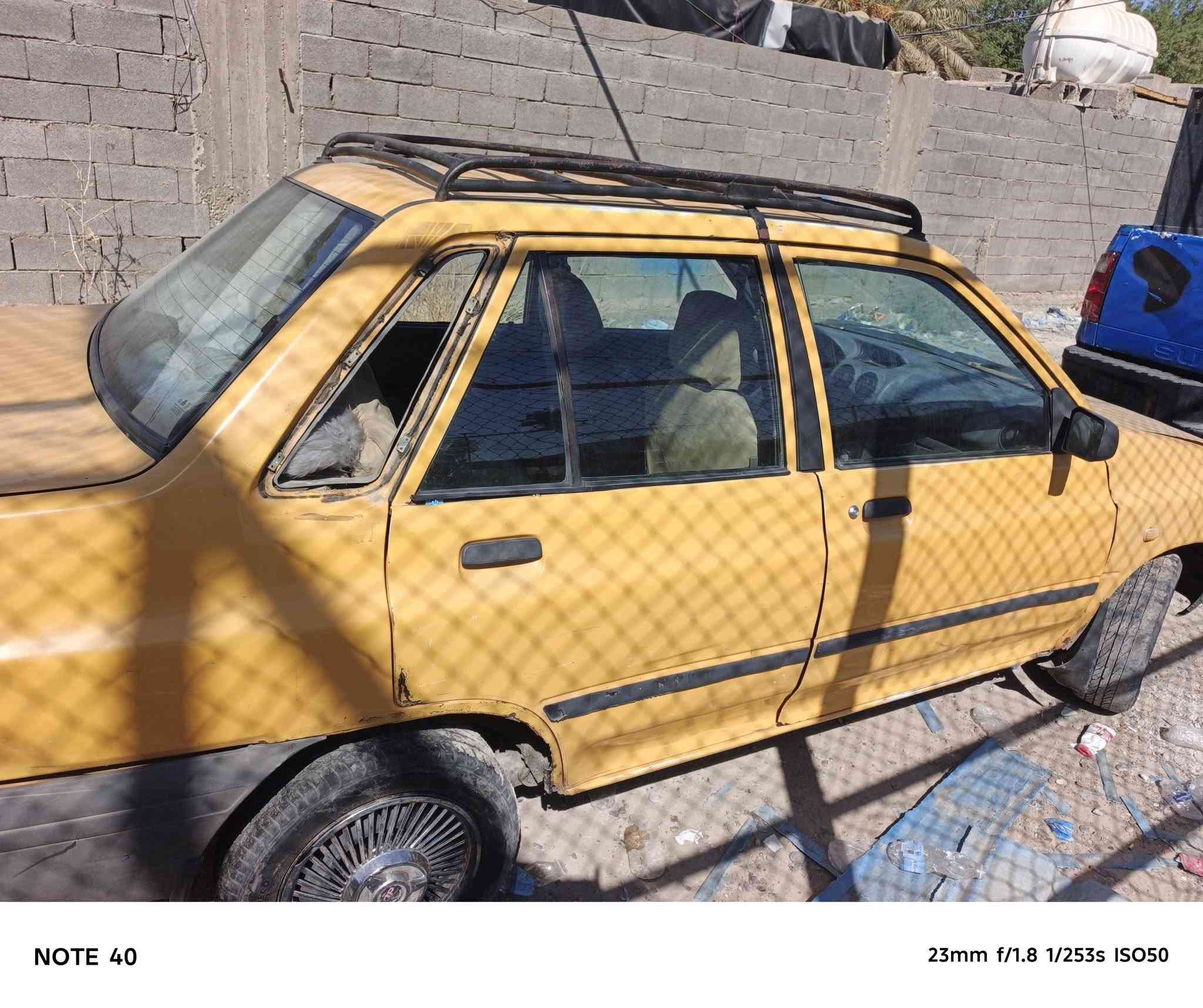 سلام عليكم سايبه موديل ٢٠١٢ كير زين قابس محرك بي تبخير رقم انكليزي جديد مصفره هيه وغرامات  سعر ٢٣ وبيهه مجال مكاني بغداد قاهرة *********** بسمي ثاني يوم احول هزه جديده

نص مكتوب في الصور:
- NOTE 40 23mm f/1.8 1/100s ISO58
- NOTE 40 23mm f/1.8 1/97s ISO50
- NOTE 40 23mm f/1.8 1/253s ISO50