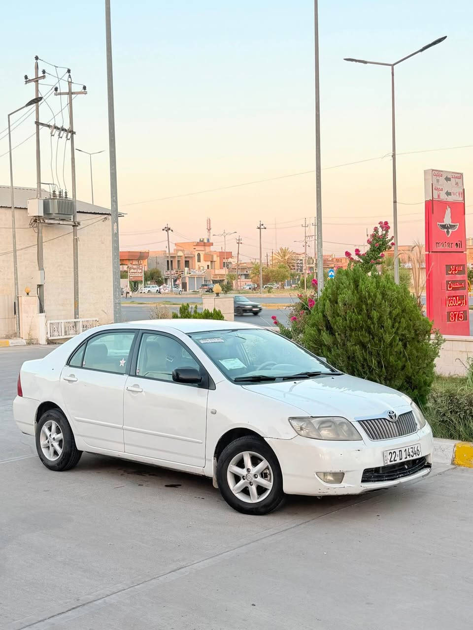 سلام عليكم 
كورلا موديل ٢٠٠٧ سياره بها اربع قطع صبغ بدون دواخل  كير محرك شرط بدون اي عيب محرك ١٦ رقم سنويه جديد بها بطاقه بانزين 
سعر ٧٧ بها مجال قليل 
مكان سياره كركوك
رقم موبايل *********** كركوك, العراق
