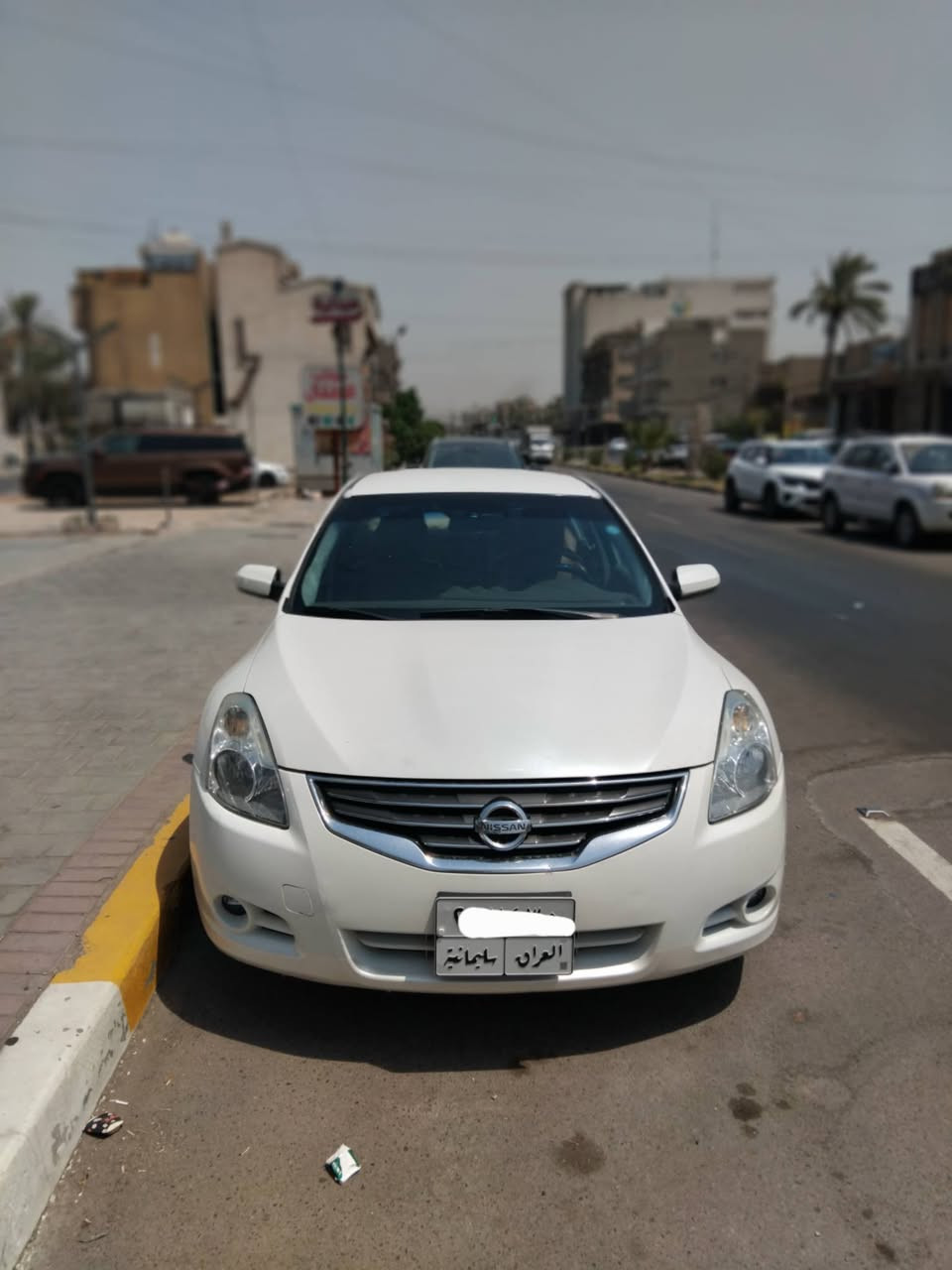 السلام عليكم
نيسان التيما ٢٠١٢ وارد خليجي 
السيارة نظيفة جدا بدون ضربة بدون خدوش
محرك 2.5 لتر 
السيارة صدر جديد وناعمة 
ترايها مال موديل ٢٢ 
شاشة كامرة دوارة خلفية 
ادامة كاملة مسوي للسيارة 
كير ومحرك كفالة عامة 
والسيارة مكفولة من الدعامية للدعامية 
تبريد ثلج داخلها جلد مشمشي بلادي 
السعر ١١٢ 
ورجاءا اخوان كلشي اكو بالسوك معجبك السعر اعبرها وربي يرزقك
ممتواجد عالفيس
اللي يعجبة يتصل هذا رقمي 
***********

