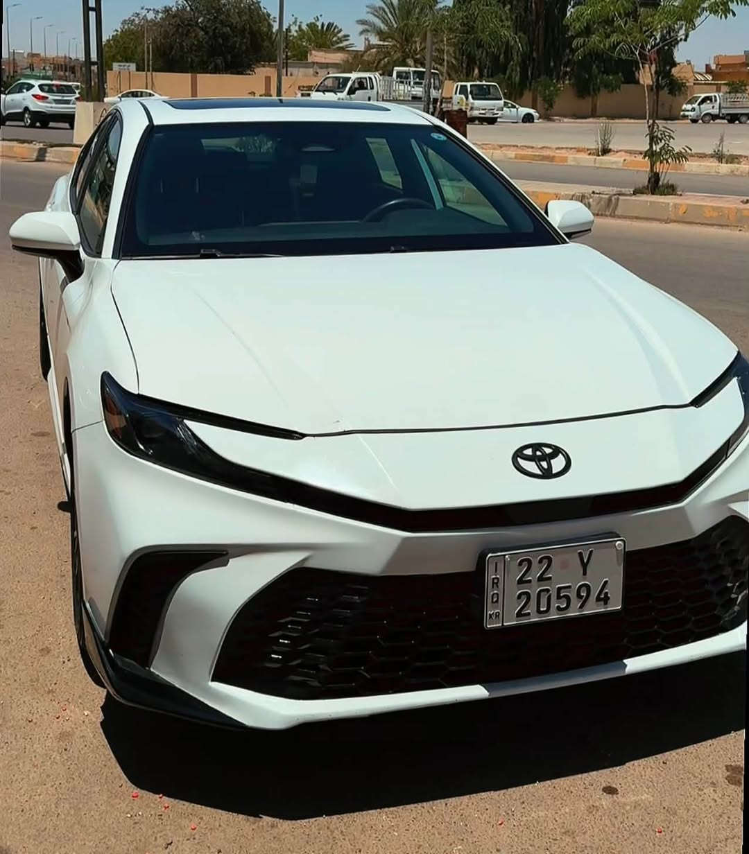 السلام عليكم كامري مرقمة اربيل  بلاص تنته SE موديل 25
محرك 2500 وهايبرد

فول مواصفات سلات وكشن جلد وكاميرا وتدفئة الكشن وتدفئه الستيرن ورادار أمامي وجانبي وخلفي وقياده ذاتيه 

ماشية 50 ألف بدون صبغ

إيرباج طاك وراجع 

بيها تعديل PDR

مقدمة البونيد فقط ضررها موجود بالصور تحفة مو كامري

سعرها 255 وبيها مجال مكان السياره كركوك الحويجة / مرقمه اربيل بأسمي ‼️🚨 رقمي *********** تواصل رقم او واتساب
