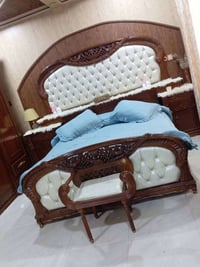 غرفة نوم • مستخدمة ٣ سنوات • خشب زان مصري