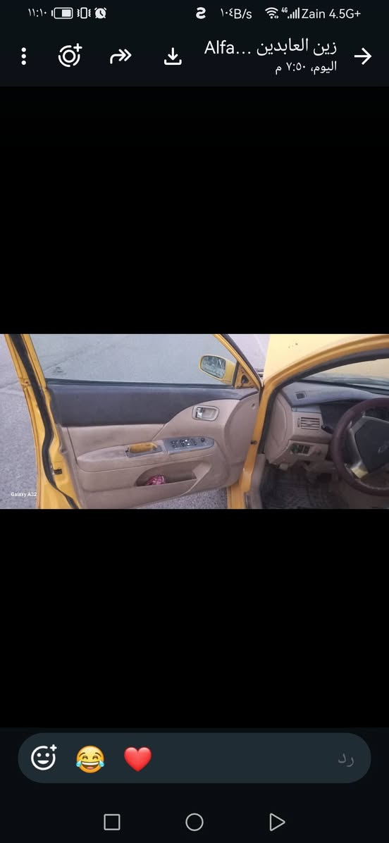 السلام عليكم ورحمة الله سياره شيري م ١١ مكينه كامري ابو الجف نضيفه خير من الله كهربائيات شغاله راديتر جديد سراوين بك لايتات جدد دبلات اربعه جددبيها المشط ينضح دهن و ربلات طبله امامي وخلفي تعبانات فقط السياره راعيها بغداد بالغزاليه شارع المشجر يريد تحويل و مكانها ناصريه مركز ابيع بدون تحويل انطيك رقم راعيها و انته ويا ابيع كوم حديد سنويه واجهه انطيك مستمسكات ابو الوكاله و رقمه فقط مالي علاقه كوم حديد سعر ١٦ قفل للاتصال ***********
