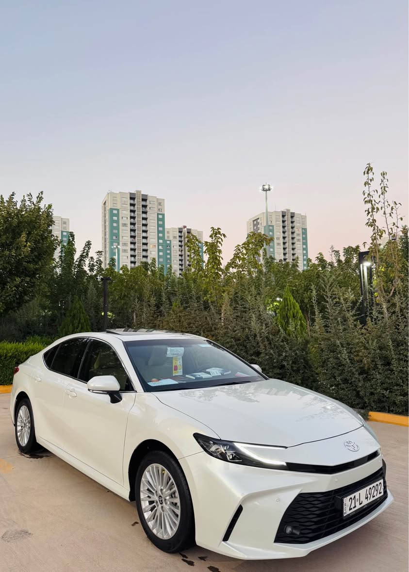 ✨بسم الله الرحمن الرحيم✨   

تۆیۆتا کامری     (2025)      (🔥TOYOTA CAMRY🔥)
سفری شەریکەی جیهان ✅📦  خلیجی
زەمانی شەریکە 8 ساڵ 
100 کم زەمانی گێڕو مەکینە 
7 ڕۆن گۆڕینی ماوە 
ماسفات  (LE)    فول
  تەنها   5  هەزار کم ڕۆشتوە 
بەسمە
سڵاید
شاشە 
دۆسە لید 
سوکان ڤۆلیۆم 
وایەرلێس چارج 
گێچ ئلیکترۆنی 
تەبرید لەمس 
کوشن کارەبا 
مۆدی (eco-sport-normal)
برێک بەسمە
ئۆتۆ هۆڵد 
ڕادار 
حەتی جادە 
تەحدید سورعە 
لایت لید 
دەبڵ گێڕ 
تەبرید مەرکەزی 
ناو زەرد 
زەمانی شەریکە 
هەموو گیانی بەشەرت 
بێ بۆیاخ بێ سارد بێ شوخت 
گێڕ و مەکینەی بەشەرت 
نرخ:287 $$$ 💵💵💵🔥
شوێن : سلێمانی 
ژم☎️ :  *********** السليمانية, العراق
