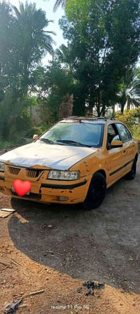 سمند للبيع موديل 2014 رقم احمر السعر 14 وبيها مجال الاستفسار 078290138...