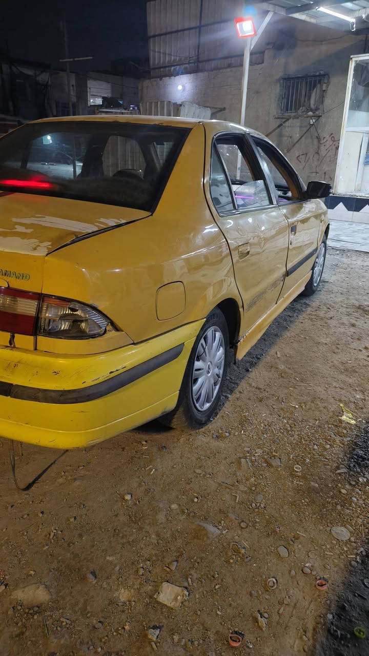 سلام عليكم سمند موديل ٢٠١١مكينه وكير  كفاله لا تبخير ولا تنقيص تبريد مزروفه صونده بسس يعني غاز وصونده سيارهه يرادلهه سمكره وصدر داخل نضيف ومرتب شوفت عينكم رقم بغداد  جديد ومصفره سياره من كلشي ٢٤وبيهه مجال رقم ***********
