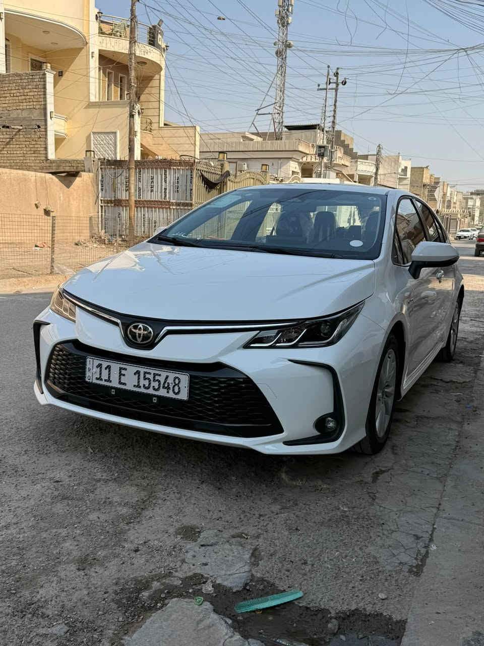 السلام عليكم 
تويوتا كورلا هابيرد 2025 خليجي
كفاله عامه بدون كل ملاحضه ✅ ماشيه (16,000km)
عل حاله زيرو 
فول موصفات عله فئه 
رقم بغداد بسمي تحويل مباشر الموقع بغداد بلديات 
السعر. 163 رقم الهاتف ***********
