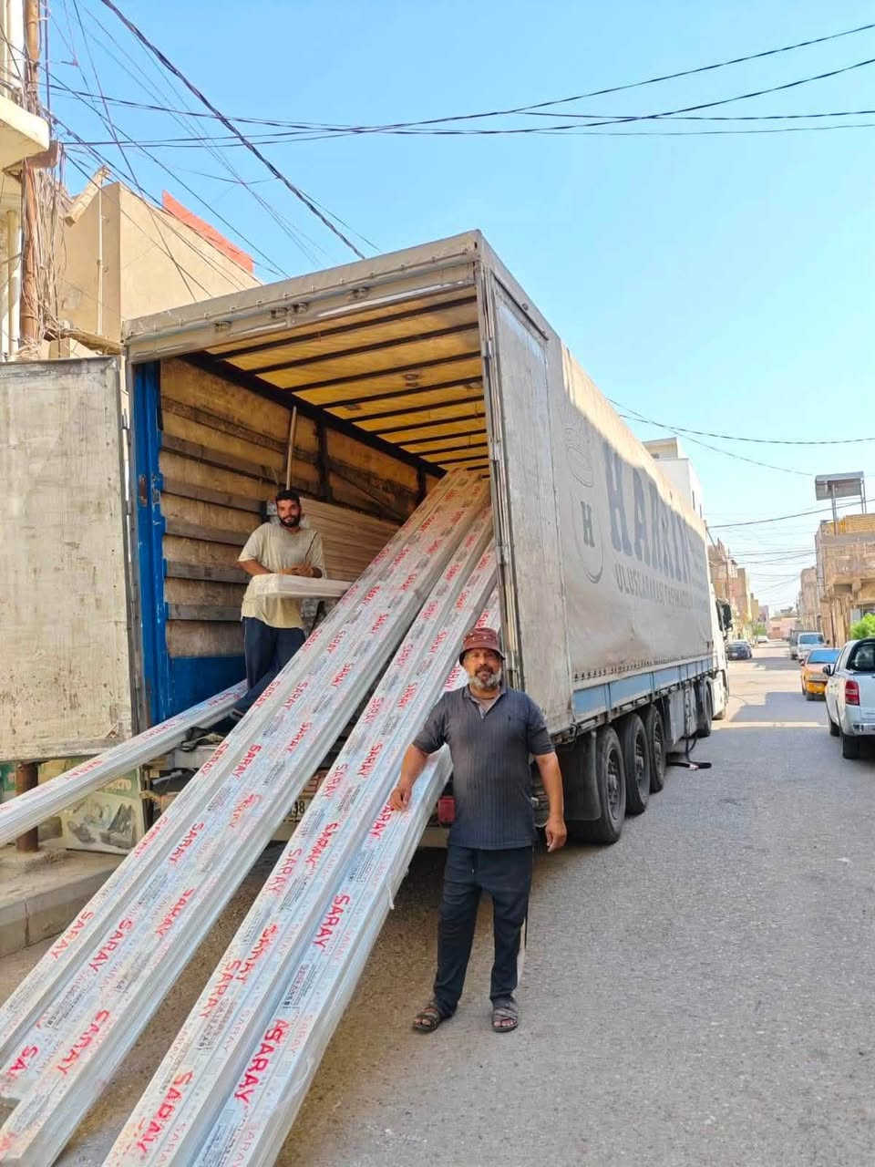 بحمد الله وصول جميع الوان مواد سراي PVC تركي الأصلي

بكميات كبيرة  :

                 ابيض ، اسود ، شمباني ، فيلي ، صاج 

         💥💥شركة الأصدقاء  (  الجودة  و الثقة )  💥💥

الوكيل المعتمد لشركة سراي التركية في وسط وجنوب العراق 

سراي تركي الأصلي المقطع الاول في تركيا والعراق  💥

مواصفات وجودة عالية جدا تميزه عن غيره من المقاطع 

محافظة الديوانية :

الفرع الأول : السراي , شارع الفرق الموسيقية .

الفرع الثاني : بداية طريق النجف بعد جسر النجف ب 500 م .

للأتصال :
*********** 

***********
  
***********

نص مكتوب في الصور:
- الموزع الرئيسي المعتمد لمقاطع الألمنيوم و PVC سراي التركي الأصلي في وسط وجنوب العراق نواصل مسيرتنا بثقة نحو مستقبل أفضل ملتزمين بتطوير منتجاتنا وخدماتنا لنكون دائماً عند حسن ظن عملائنا الكرام 20 عام في مجال الألمنيوم وال PVC ثقة عملائنا أساس نجاحنا
- Alasdikaa company