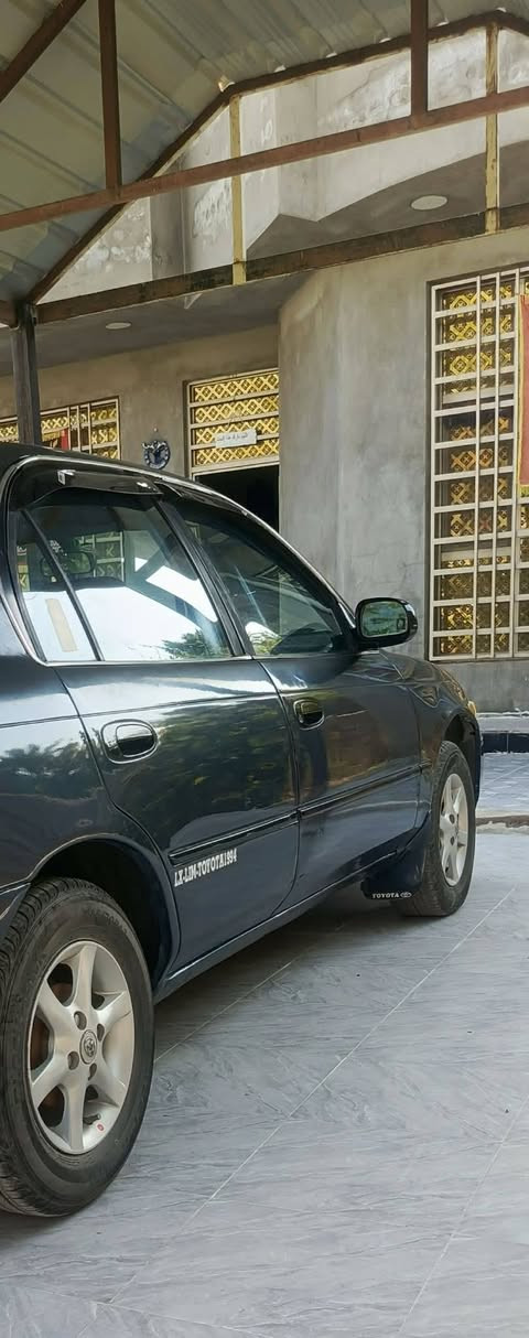 كورلا ٩٤ رقم بغداد بااسمي مداور بالكوت رقم انكليزي سيارة جاهزه مكينه وكير وصدر ومشط كله جديد نقص بس تبريد وفحصته غاز منقصه وبيه طخه بالجاملغ الخلفي ومعدله فقط السعر ٧٠ وبي مجال للاستفسار الاتصال على الرقم اني مكلف بالنشر ‏‪***********‬‏
