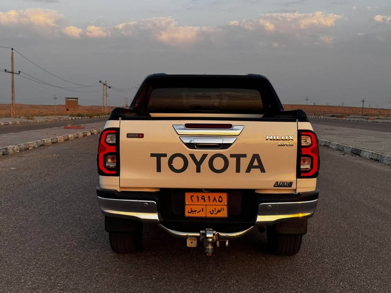 تويوتا هايلوكس TRD 2021
رقم اربيل باسمي تحويل ثاني يوم

ماشية 105 كم

كفاله عامة السيارة كلها على وضع الشركة تبديل دعامية امامية فقط بلادية نفس اللون بدون صبغ السيارة جاهزه من كلشي جديده متصرف كلشي عليها

كير ومحرك مكفولات

تخم تاير جديد قبل اسبوع شديته

محرك V6

تشغيل بصمة
بصمة ابواب
دخول ذكي
لايتات ليد
تبريد كشانه
قطعتين تبريد

السعر: 330 وبي مجال

مكان السيارة الانبار الرمادي

للاستفسار: ***********
الرقم بي واتساب
