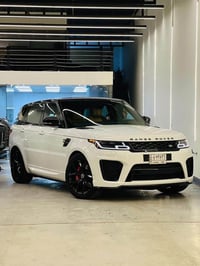 رانج سبورت 2019 سبورت v8 عليها كت svr  سستم اكزوز svr  داخل قرميدي الس...