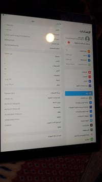آيباد ١٢٫٩ • ٢٥٦ • بطارية ٩٢٪