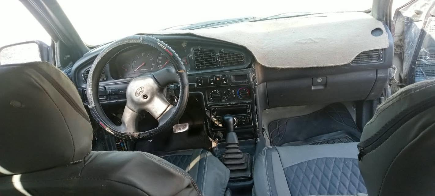 السلام عليكم للمراوس 
النترا مسطره 1993 
اللون احمر عنابي
تدفئه تبريد شرط وي السويج 
شرط التحويل السياره ماناقصها برغي 
تشغل وتمشي وين مايعجبك شرط كير شرط محرك 
ناقصها بس اللايت اشايرها موجوده
داخلها نضيف يخبل كيجات شغاله كلها
الحماوه البانزين السرعه كهربائيات كامله 
سستم سماعات 🔊 
اريد مراوس وحتئ اذا السياره تسوه انطي فرق عادي 
مكاني صلاح الدين تكريت 
***********
