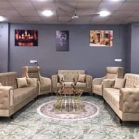 قماش قطيفة • ١٠ مقاعد • جديد