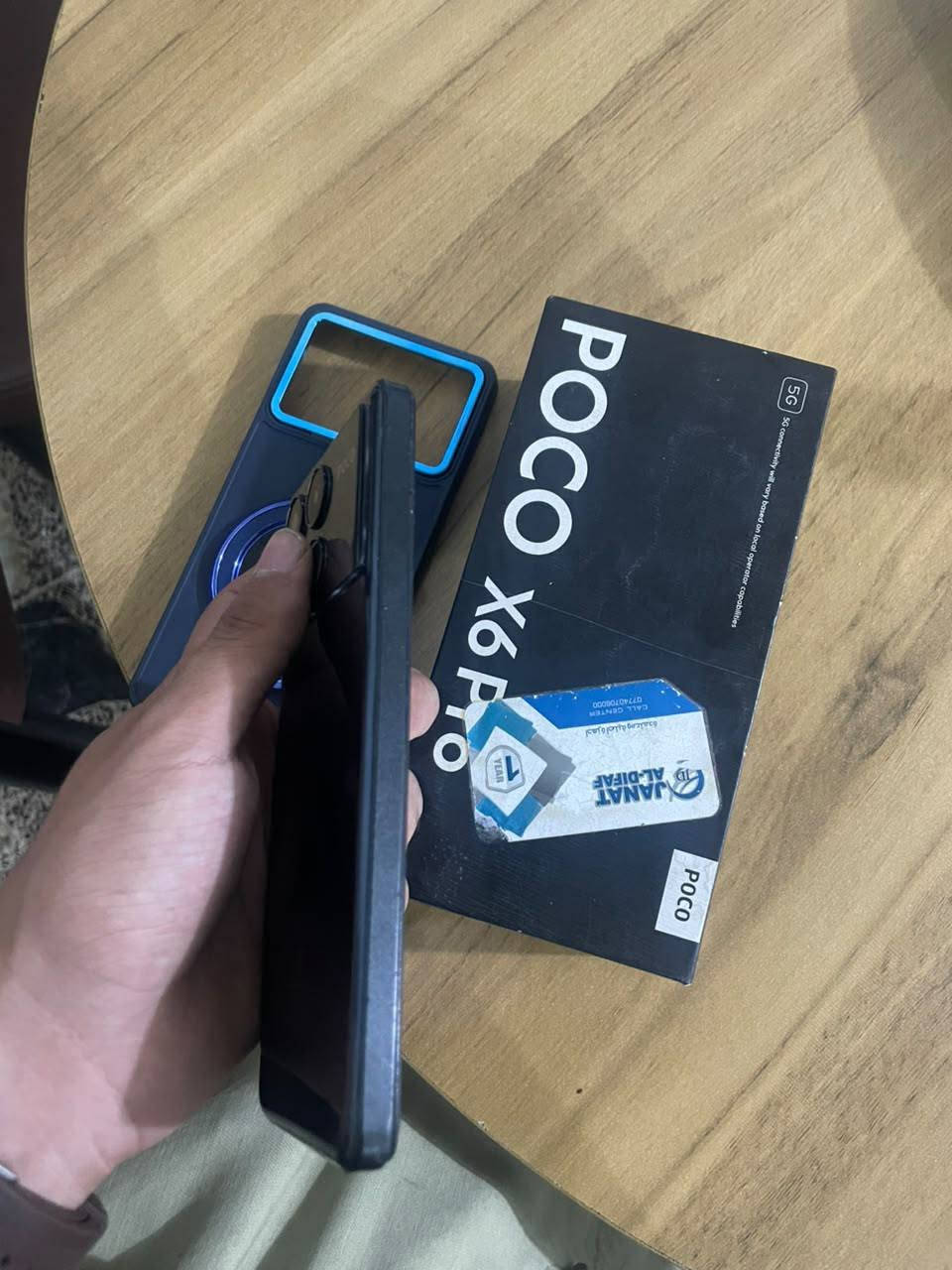 السلام عليكم بوكو X6 PRO ذاكرته 512 مستبدل شاشه واكو خلل بل كاميرات نظافة مليار ((سعره 140 الف)) *********** واتساب
