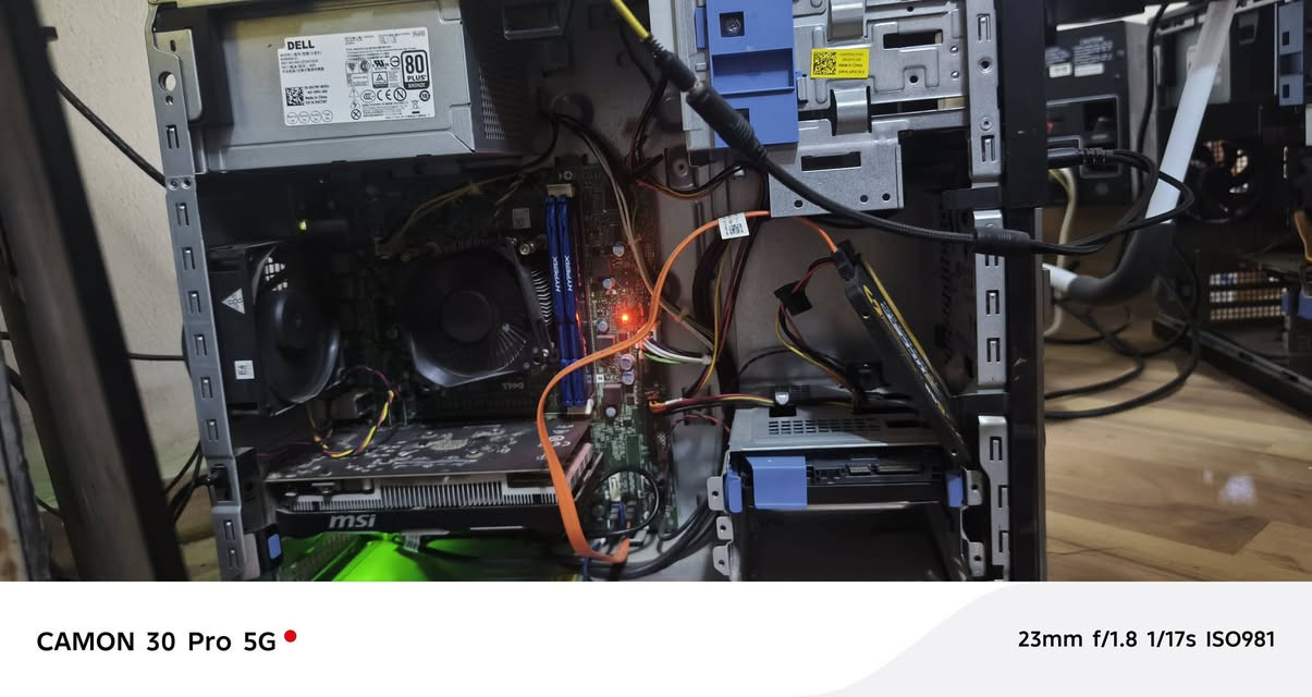 السلام عليكم
تجميعه بسيطه 
معالج i3 جيل رابع 
رامات هايبر اكس ١٦
كرت شاشه  gtx1650
اس اس دي ٢٥٦
اجديدي ٣٢٠
شاشه الجي ٢٤ بوصه ٦٠ هرتز 
ماوس وكيبورد 
السعر ٣٥٠ الف 
بغداد المشتل 
***********
