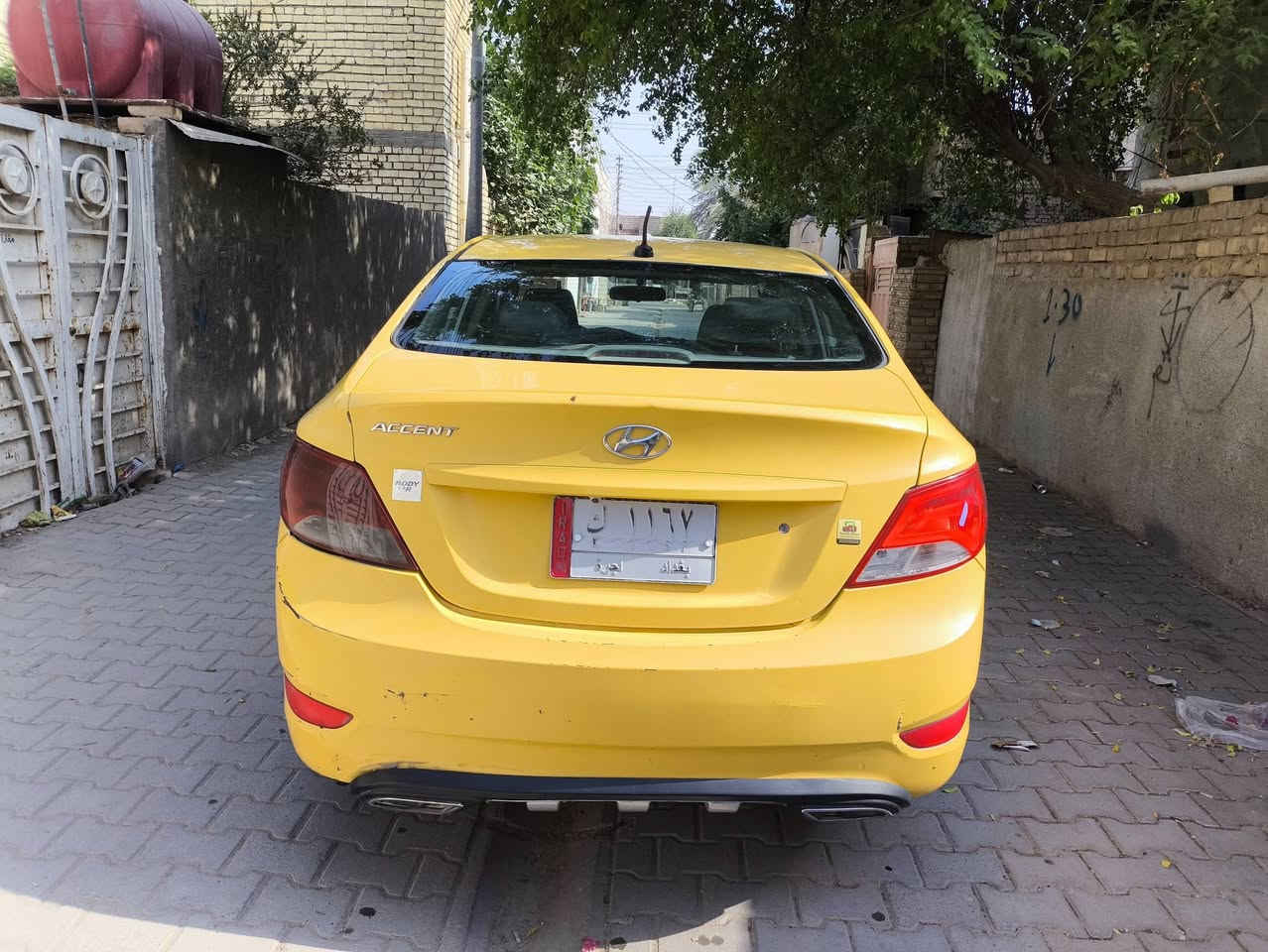 اكسنت • ٢٠١٦ • حادث خلفي