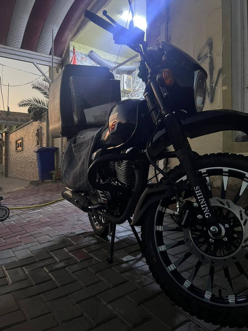 شاينك جبلي ٢٦ ع فحص كفاله للبيع صار شهرين من طالعه من الوكيل ٥نمر دراجه كلش حلوه سعرهة بمليون و٦٥٠ *********** واتساب اتصال سبب البيع الله رزقني وشتريت سياره تكسي

