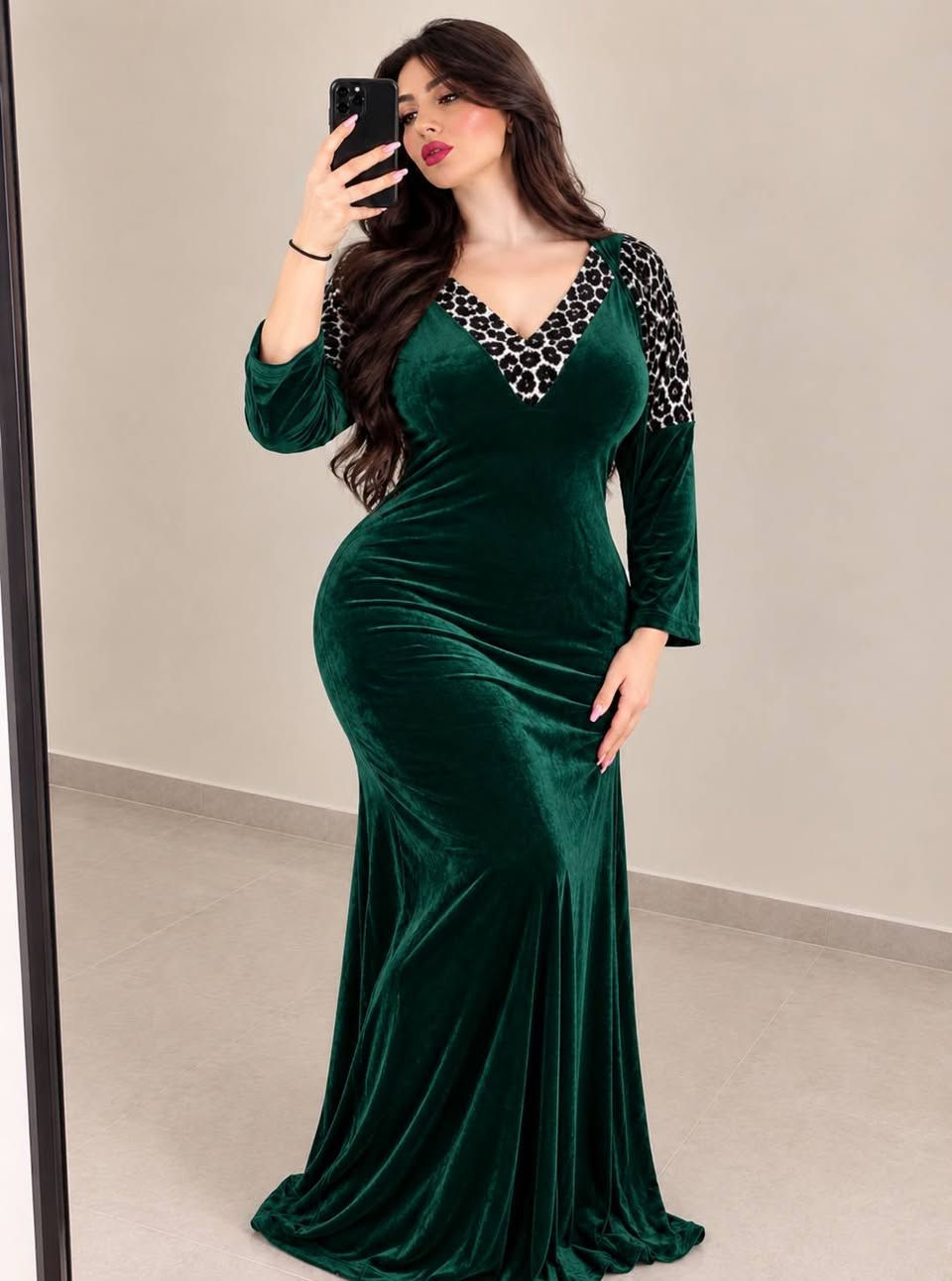 دشداشة شتائي • قديفة غزالي • مقاسات L XL XXL