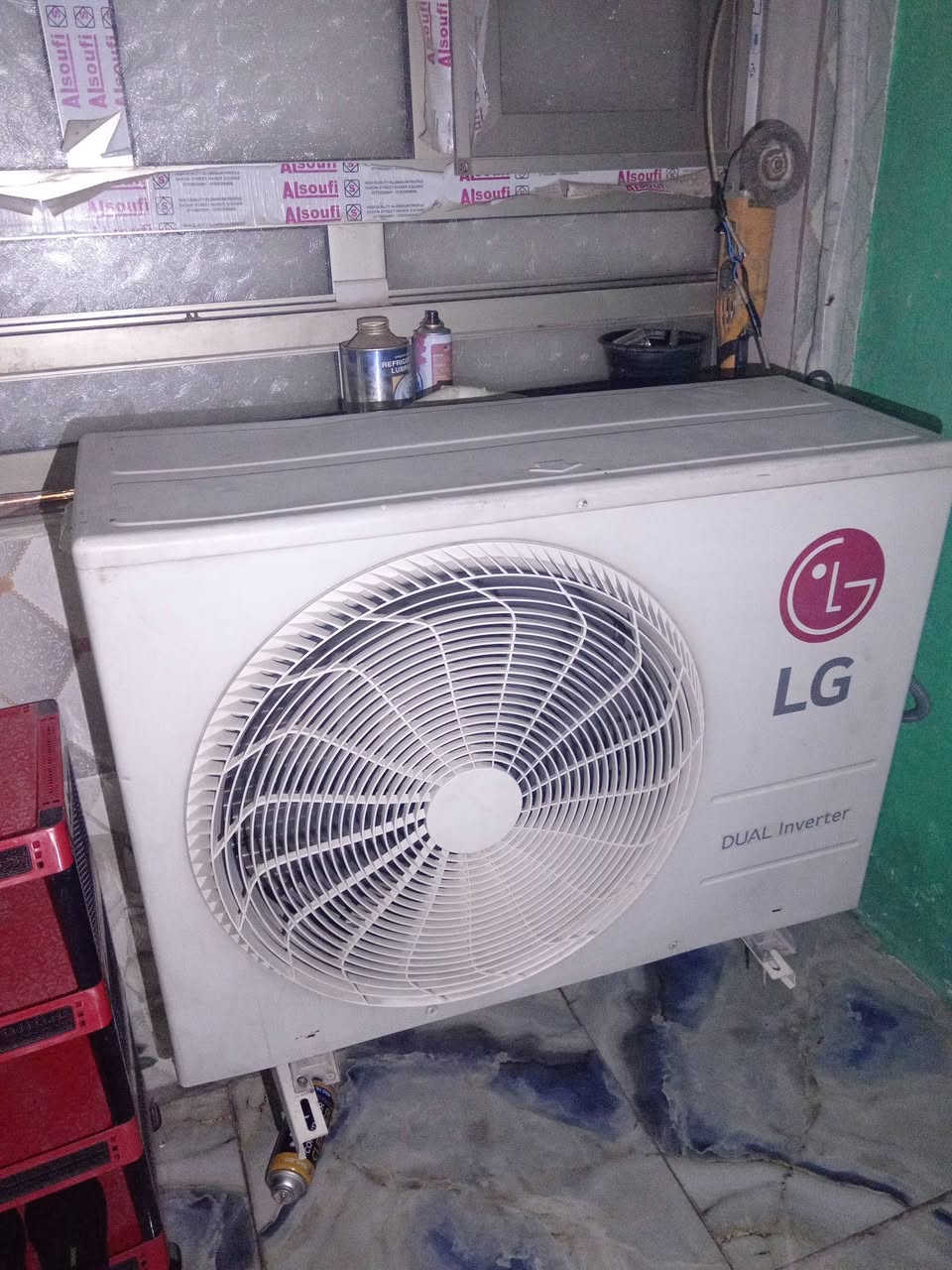 سبلت LG طنين انفيرتر اصدار ٢٠٢٤ انفيرتر اقتصادي يسحب ٤ امبيرات مكان الكريعات سعره ٦٥٠ بي مجال مستعمل موسم واحد بس تبريده تجي وشوف رقم ***********
