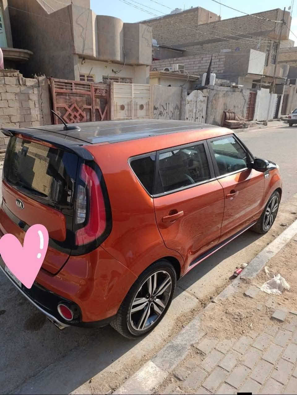 كيا صول موديل 2018 وارد امريكي
1600تيربو
ماشية 67
فول مواصفات ماعدا بنورما
لون مشمشي
مكان كربلا حي الفارس 
السعر105وبيهة مجال بسيط
حادثهة بجم ومرجع

