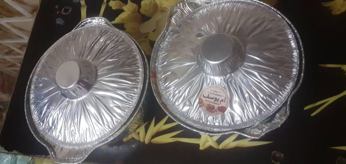 كبه تكلا ٣٠قطعه السعر 5
كبه سلك ٣٠ قطعه السعر 5 
سمبوسه ٣٠ قطعه السعر 5
كليجه الكيلو السعر6
خليه بل نحل ٣٠ قطعه السعر 5
كيكه ام الجاي السعر 5  
بيتزا ١٥ قطعه السعر5
جدر دولمه حجم زغير السعر5 وحجم كبير 10
فطار بل لحم و بل جبن 15 قطعه  السعر 5
كباب عروك 50 قطعه السعر 5
الاستفسار على الواتساب ***********

نص مكتوب في الصور:
- يلانجي