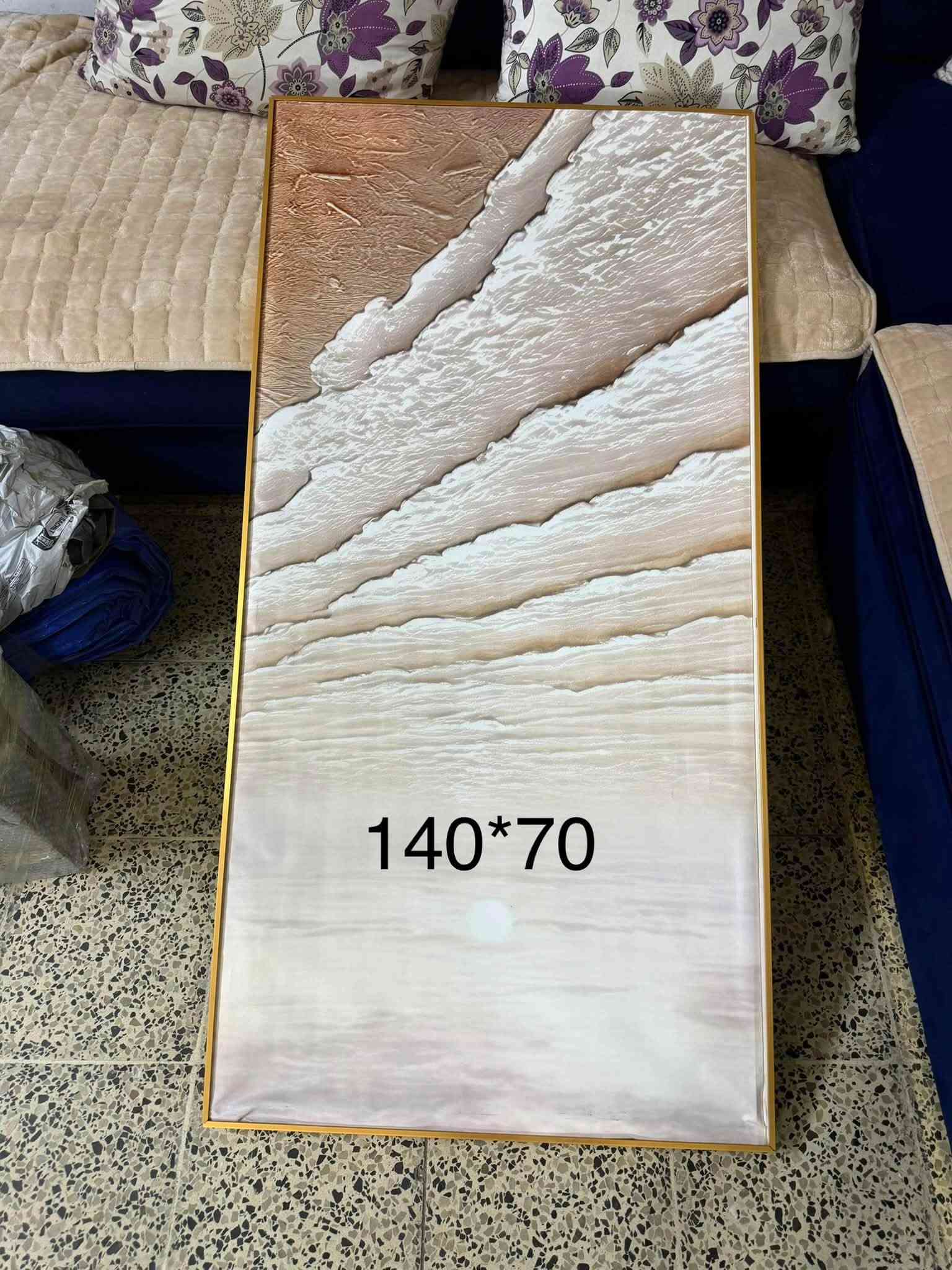 على اول تم القطعه 8

نص مكتوب في الصور:
- SIZE INFORMATION
- 30cm
- Expanded size
- 19.5cm
- 2cm
- 110cm
- 85cm
- 4cm
- 55cm
- Folded size
- 116*60
- 140*70