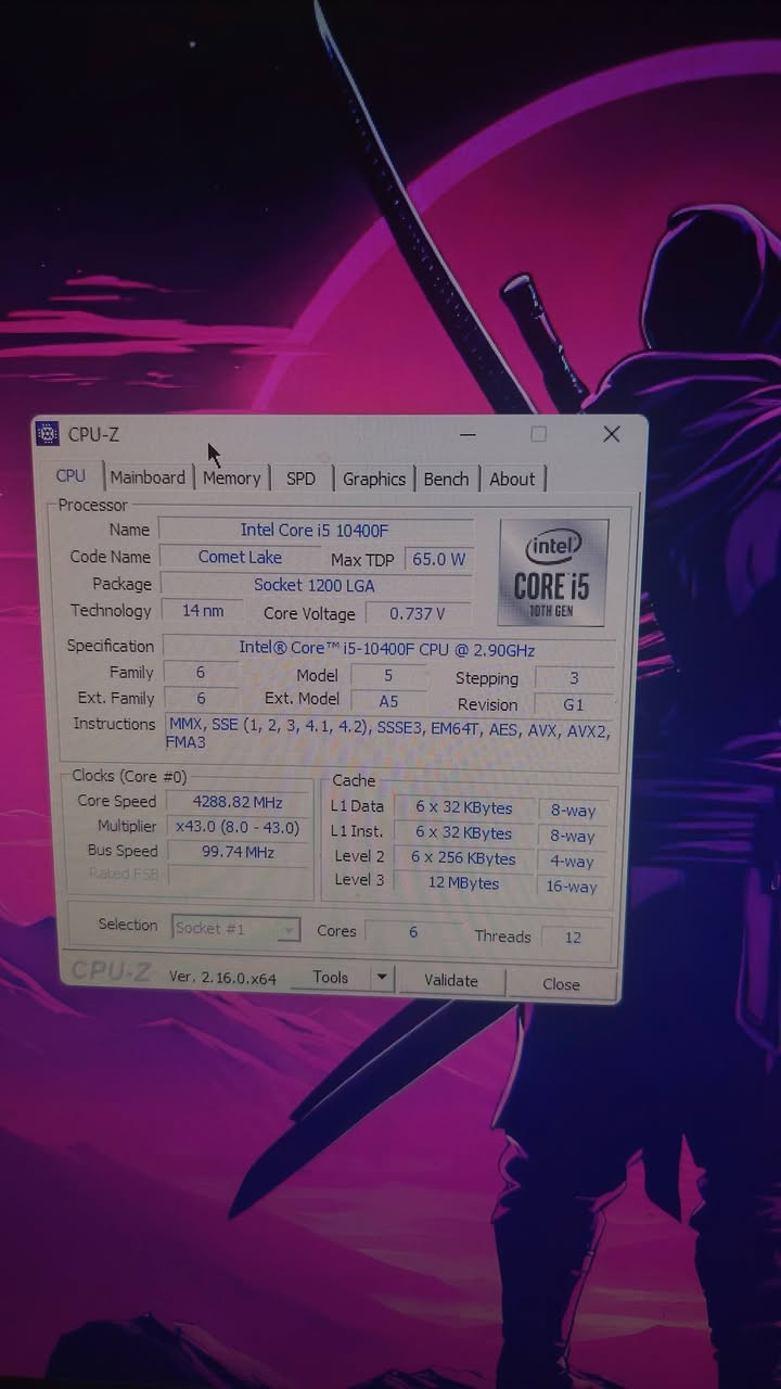السلام عليكم
للبيع جهاز PC كيمنك 💻🔥

المواصفات:

المعالج (CPU): core i5 10400f
كرت الشاشة (GPU): RTX 3060TI GIGABYTE 
الرامات (RAM): 16GB 3200MHZ BLACK WOLF
التخزين (Storage): NVM 512GB + HDD 1TB
اللوحة الأم (Motherboard): ASUS PRIME H510
مزود الطاقة (Power Supply): THERMALTAKE 600W
الكيس (Case):XIGMATEK
​💡 ملاحظات إضافية:
هدية UPS POWER MAX 2000VA
الPC. عالفحص تجي تفحص وتقتنع و بخدمتك
السعر : ٨٠٠ الف 💴 
واتساب : ***********
