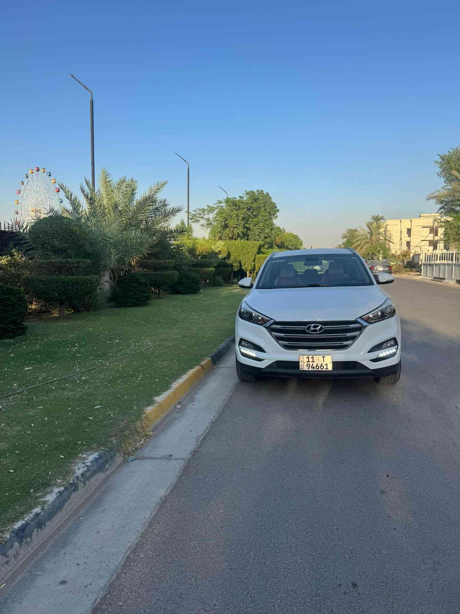 السلام عليكم للبيع توسان موديل 2018 خليجي مكفوله كفاله عامه تخم تاير سبير منازل السعر 178 بيهه مجال للاستفسار *********** مكان السياره بغداد حي الجامعه
