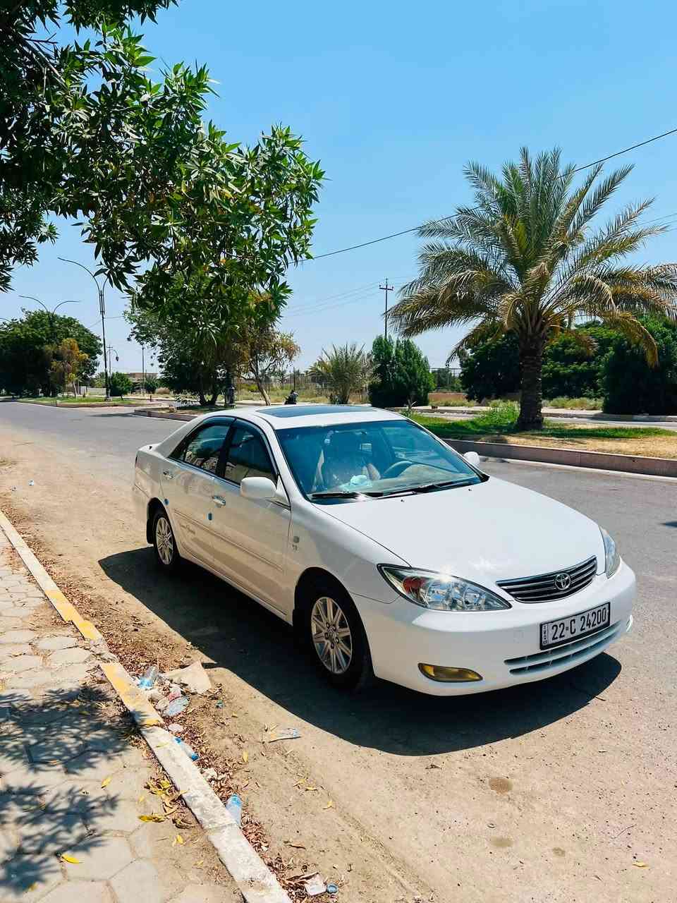 كامري 2006 كراند 6 سلندر
مكفولة عدا المؤشر بالصور الباب الأيمن الأمامي بارد قليل وطخة خفيفة ببداية الجاملغ الأيمن 

والدعامية الخلفية مصبوغة فقط 

الدعامية الأمامية بلادية 

كير محرك تبريد قطعتين كلهن مكفولات 

السيارة بأسمي شوكت ما تريد احولك 

السيارة جاهزة من كلشي ما بيها اي نقص

ماء الراديتر احمر اصلي جديد

دهن الكير جديد ومبدل فلتر 

الباتري جديد احسن نوعية كوري

مكان السيارة صلاح الدين قضاء بلد 

***********

***********
