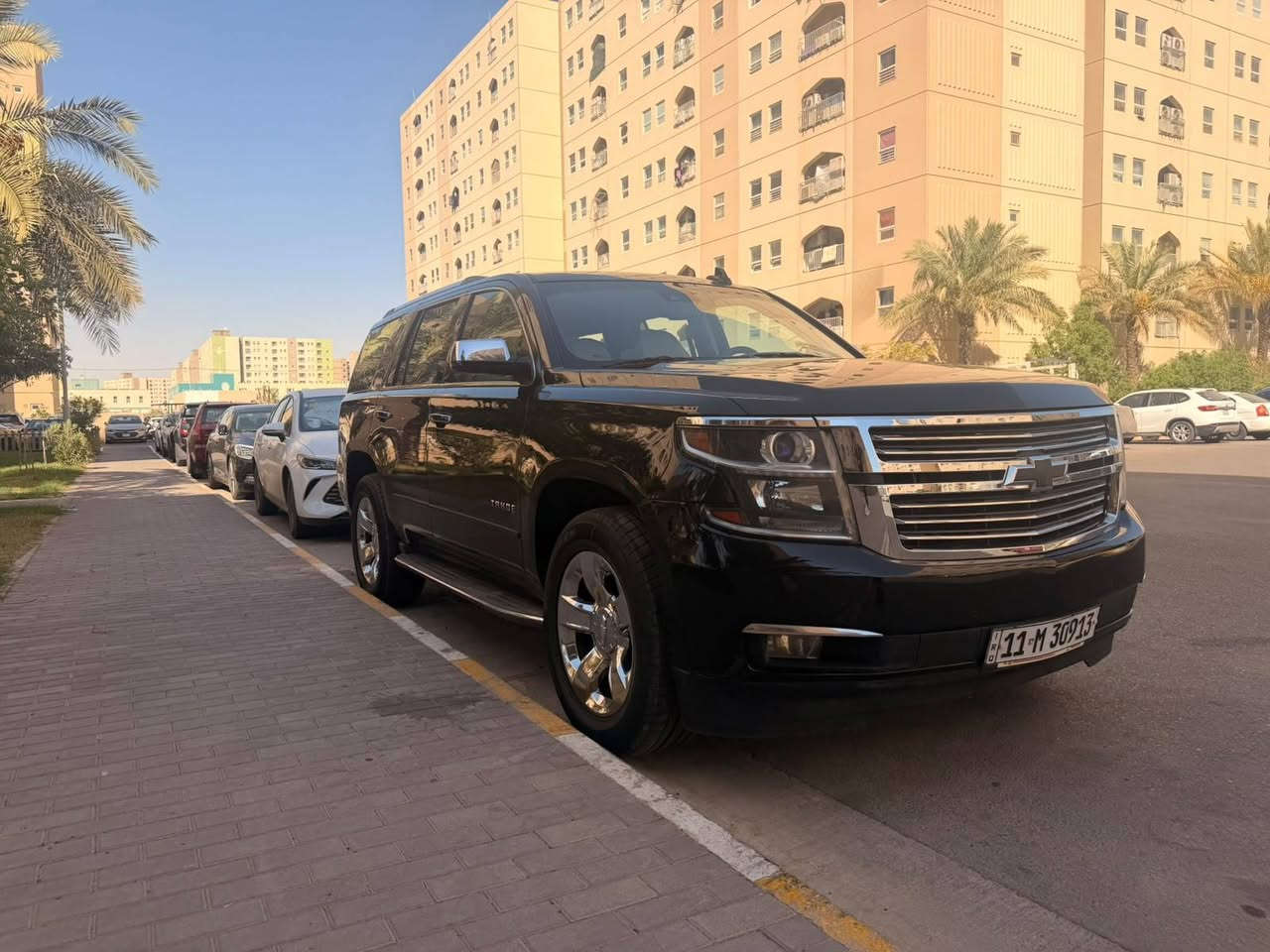 السلام عليكم
تــاهــو مـــوديــل 2016 
LTZ   فئه  
فووول مواصفات
عدا الفتحه  
ماشيه 125 M شرط الفحص  
سماعات BOSE
كشنات تدفئه + تبريد 
كشنات كهرباء خلفي امامي داتاشو 
7 راكب 
شاشه ديجيتال 
صندوق كهرباء 
بصمه 
داخل  vip
كشنات هزاز 
كامره خلفيه دواره 
شحن لاسلكي 
رادار من جميع الاتجاهات 
حساس امامي خلفي معه تحذير 
نضام تحذير اصطدام 
نضام تحذير عند خروج المسار 
كراسي خزن ميموري 
جميع الابواب بصمه 
ويل 20 اصلي بلادي  
اشاير بلمري + رادار تحذير 
وبعد بيها هواي مواصفات مال فول 
باتري مع منضومه بانزين مع ادامه كامله  حته دسكات امامي خلفي جديد وكاله شرط 
تخم تاير جديد 
السياره حيل جديده  
السونار مرفق بلمنشور 
فقط جاملغ امامي مبدل اصلي والقديم مالها موجود مع مكان بارد 
السياره صار سنين عندي استخدام شخصي 
السعر  275 
بسمي تحويل ثاني يوم 
هزه وفحص وارقام جديد
مكان السياره بغداد (بسمايه او الزعفرانيه ) ***********
