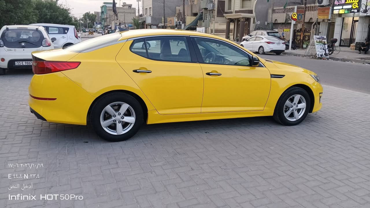 اوبتيما 2015 • وارد امريكي • حادث امامي