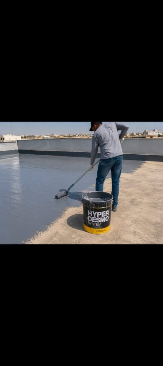 كادر مختص بعمل عزل مائي شغل هندسي 👷🏻‍♂️
بأجود انواع العزل ' الايبوكسي للخزانات والارضيه  . بولي ريثان اليوناني ضمان 10سنوات 📌 معالجه التشققات والتسريبات 
عزل مائي . للاسطح . للجدران . للحمامات . الخزانات المسابح .

للاستفسار : ***********
