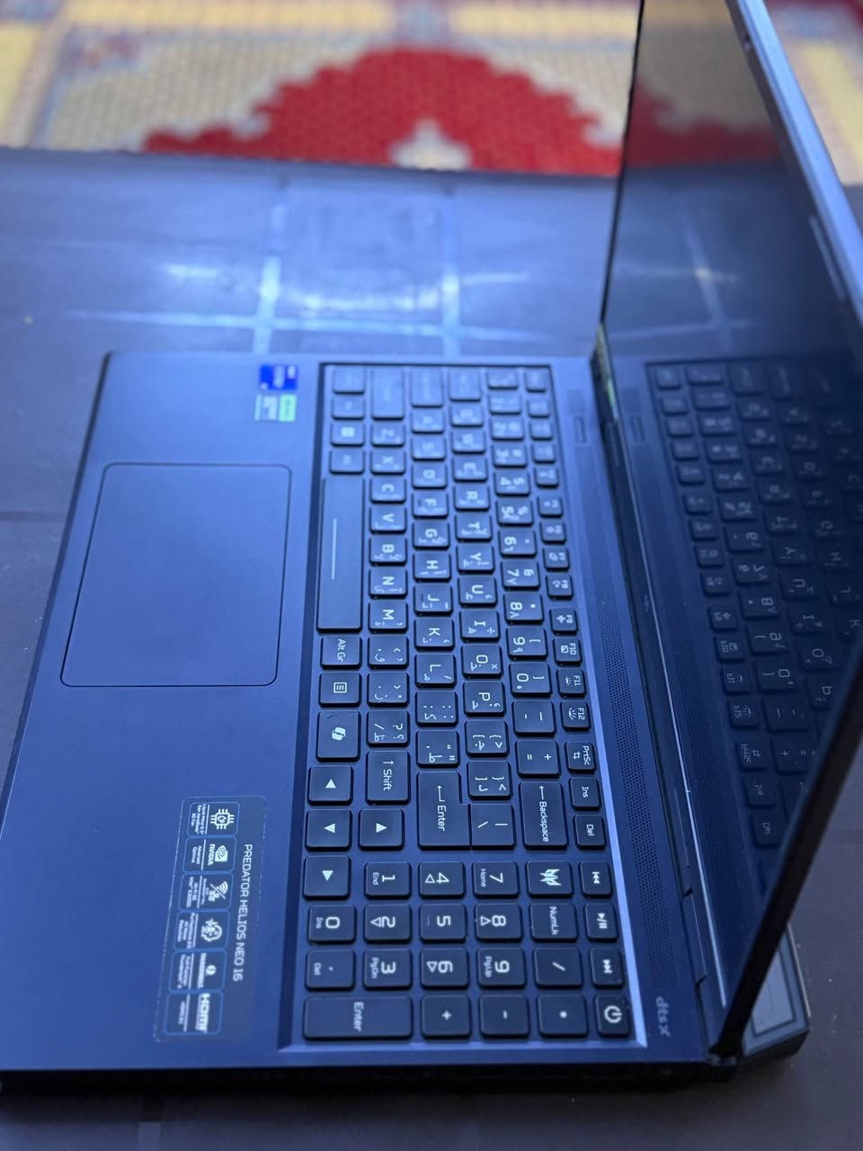 laptop Predator Acer
ci9 14
240Hz
4060 Rtx
hard ssd 128G
hard ssd 1000G
نظافة 100 %
***********
وتساب او هاتف بغداد, العراق
