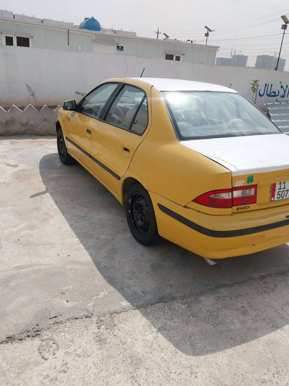 سلام عليكم سمند مديل ١٢ محرك كير تبريد كهربائيات حداديه تايرات دوشمه كلها جاهزه اي نقص مابيها رقم بغداد نكليزي بأسمي مصفره وكامله عنوان بغداد تفاصيل ***********  سعر 38
