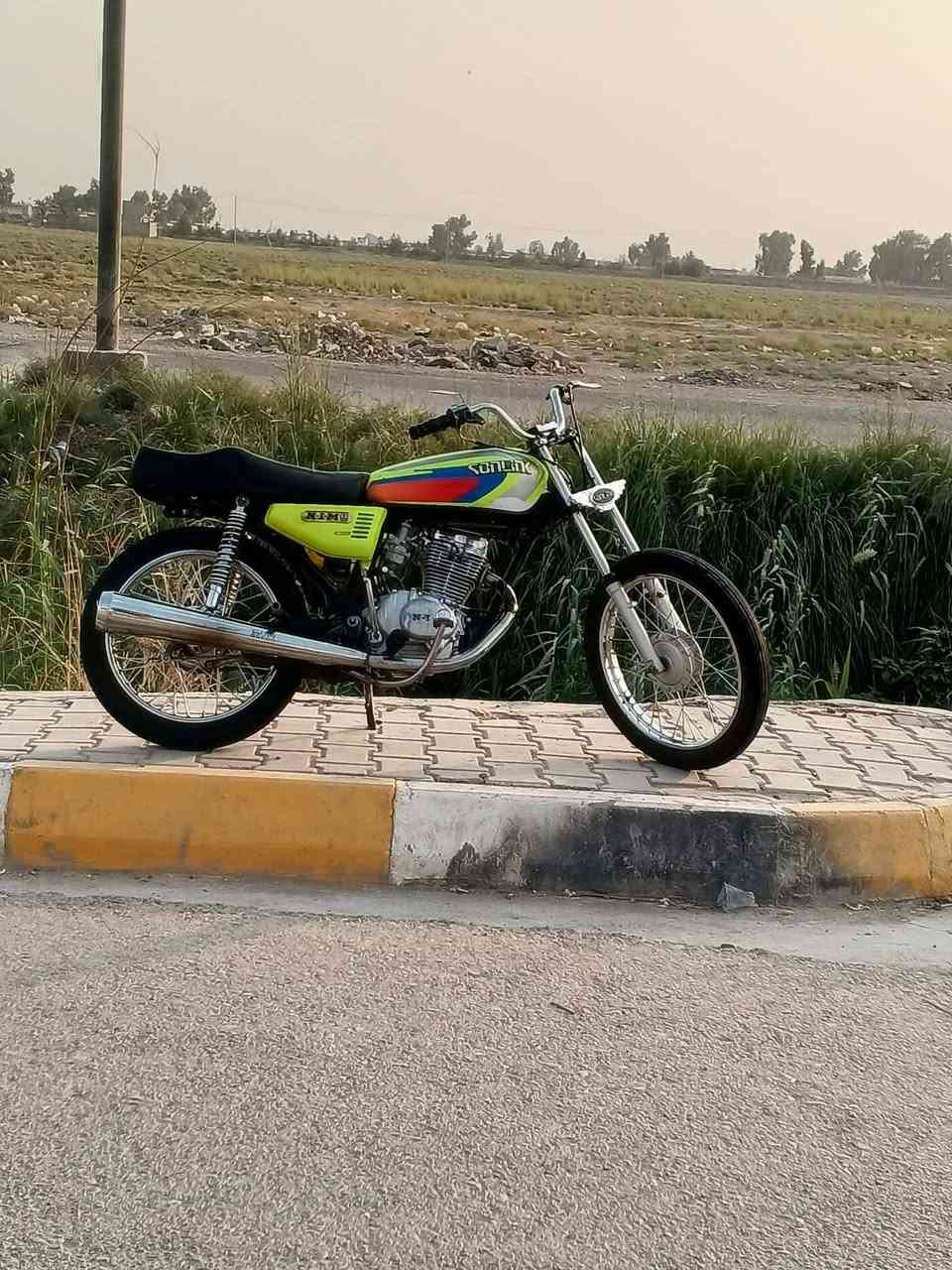 يالله السلام عليكم دراجه نامه للبيع محرك نامه مديل 2022 شلعه معدل كامله مكاني ديالى دلي عباس ***********
