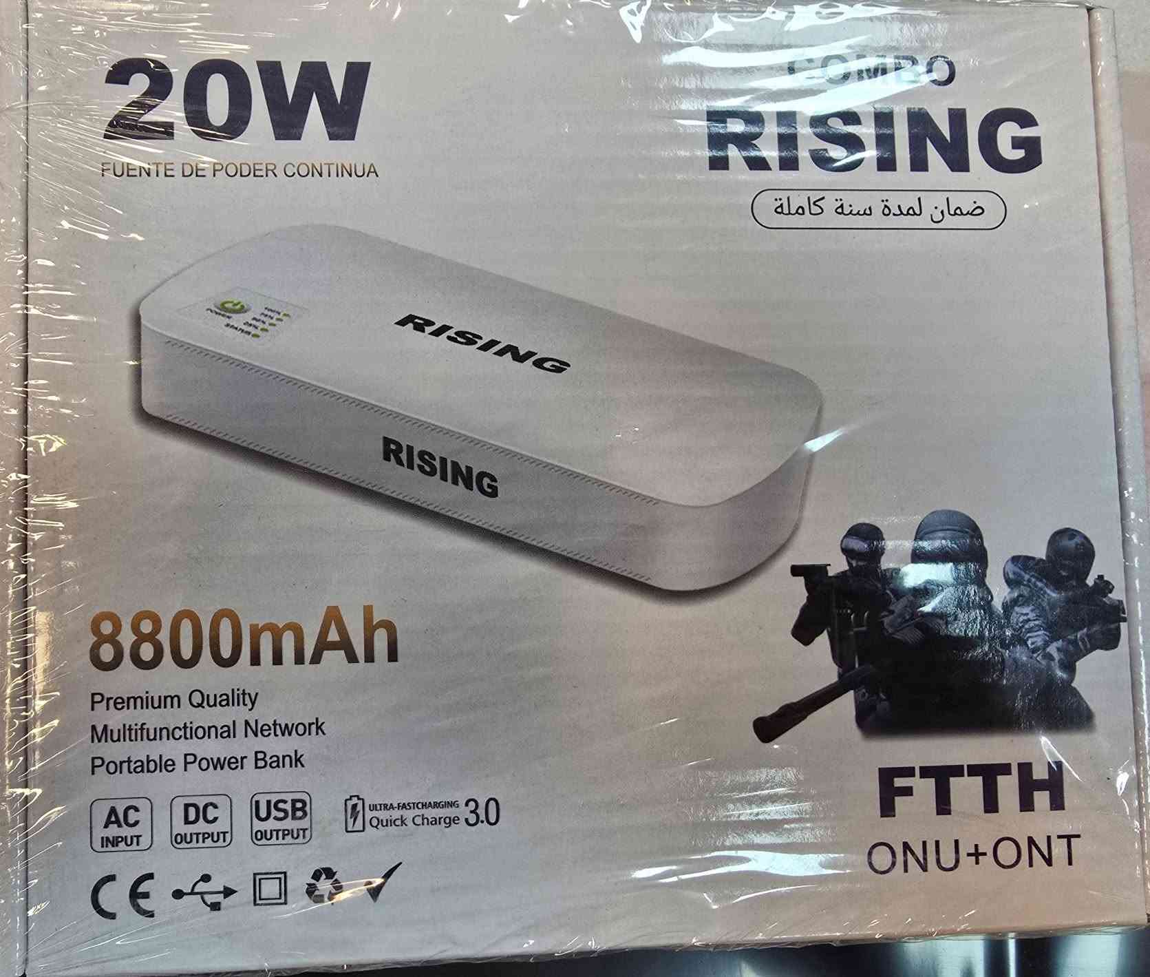 تم وصول وجبة راوترات ويوبي اس 
1️⃣ الانترنيت مع راوتر روجي  Ruijie RG-MA 3062 بالة بدون كارتون نظافة 95% تجي ويا محولة التشغيل فقط 🔝
سرعة ax3000 Mbps 
☄️وايفاي 6 
5G
ثنائي النطاق. يعني تكدر تسوي شبكتين بالراوتر كل وحدة اسم يختلف
☄️☄️☄️☄️☄️☄️
يشتغل على جميع الشبكات اذا كان ضوئي من خلال التحويلة او نانو
RG-MA 3062
يغطي مساحة ٣٠٠ متر مربع✨️✨️✨️✨️✨️
2️⃣  شحن UPS ماركة  بعملها وشحن يدوم ٥ 
ساعات 
مع ثلاث مداخل 12_9_5
العنوان / الانبار - عنه 
مقابل السوق الأول ومجاور مصور الاحباب 
☎️***********
معرض ابو رسل لتجارة الاجهزة الكهربائية والمنزلي على جميع الشبكات اذا
