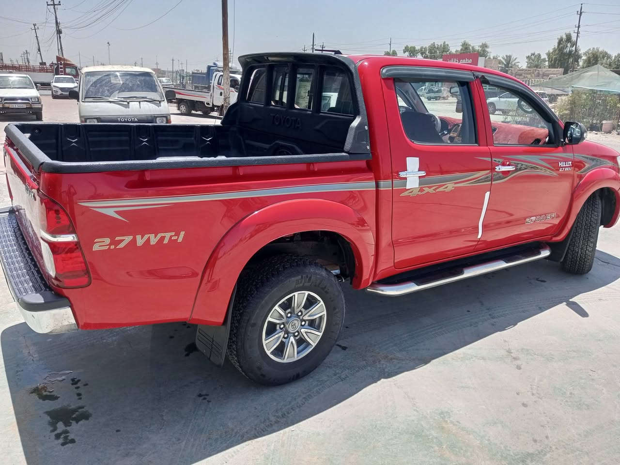 سلام عليكم 
البيع بيكم فورويل4x4
مديل15 سياره جاهزه 
رقم نكليزي بسمي واسط
محرك كير اوتوماتيك تبريد🥶
تخم تاير 
مكان بغداد   
***********
