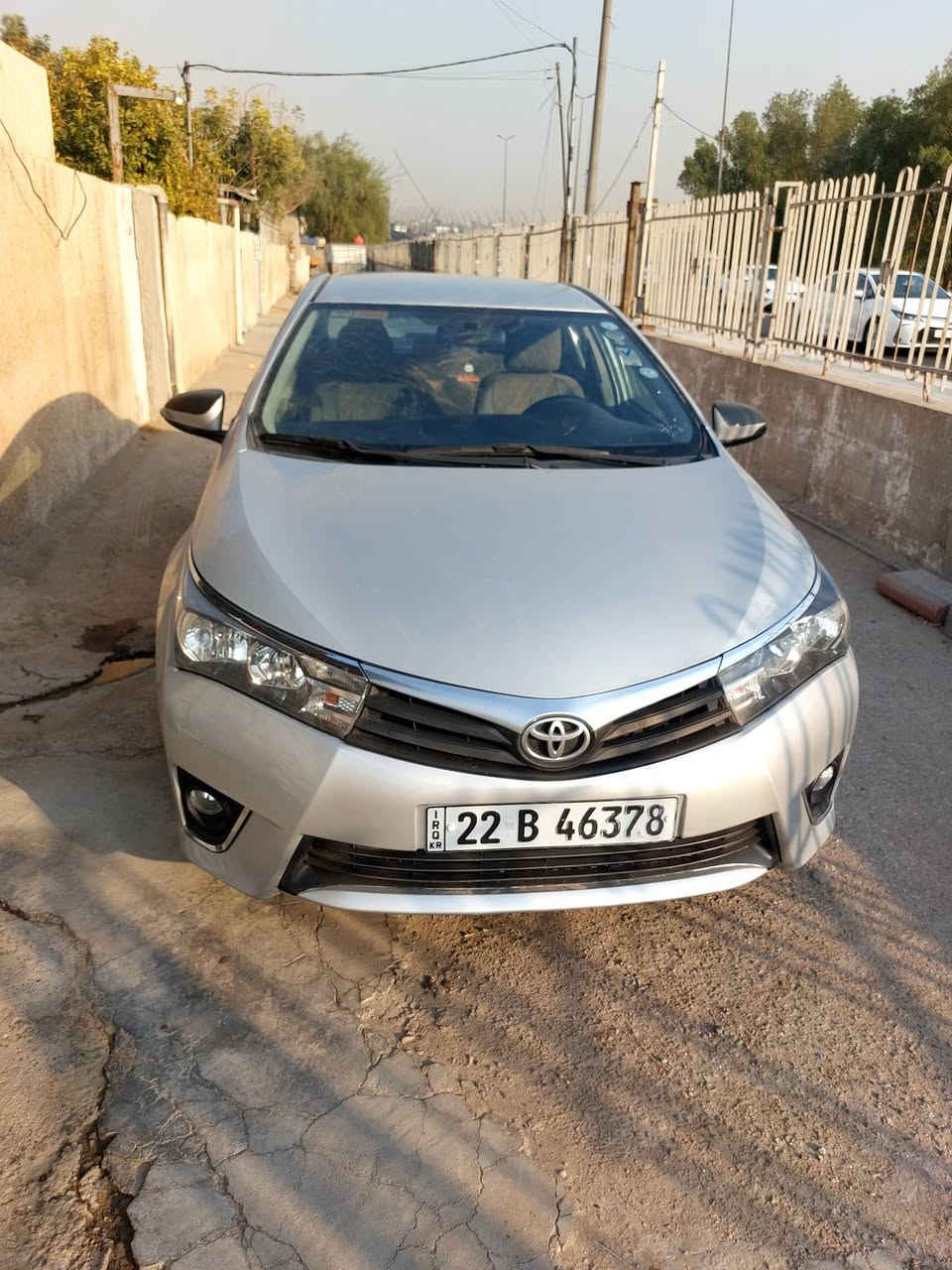 مساء الخير كورلا خليجي موديل ١٥ رقم اربيل باسمي سنوية هزة وفحص كامل بية خمس قطع بارد لون سلفر السعر ١٢٢ ورقة للإستفسار الاتصال على الرقم ***********
