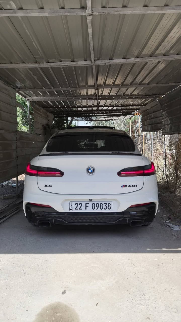 السلام عليكم للبيع او المراوس
BMW X4 M40i - 2021 
مواصفات M-Performance | جداً نظيفة
• كلين تايتل (بدون صبغ، بدون إيرباك، مكفولة من التكحيل).
• المحرك: B58 ستة سلندر 3000 تون بور تيربو
• الممشى: 63,000 ميل فقط.
• المواصفات: داخل أحمر كاربون فايبر كامل، كاميرات 360، داتا شو، نظام صوت Harman Kardon، قيادة شبه ذاتية.
• التحديث: شكل خارجي M كامل (قطع أصلية) + عدادات X4M.
• الصيانة: عليها ادامة بالكامل (دهن، فلاتر، باتري، دسكات) كلشي جديد وأصلي.
✅ السيارة بحالة الوكالة - جاهزة من كلشي

📍 الموقع: بغداد - حي الجهاد.
📑 الأوراق: رقم أربيل (بإسمي) تحويل ثاني يوم.
📞 للتواصل: ***********
