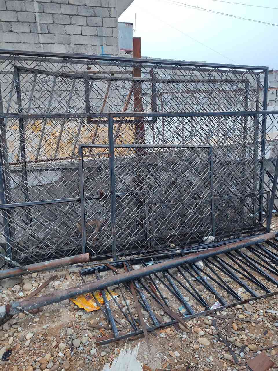 محجل • حماية شبابيك • باب حديد ثقيل