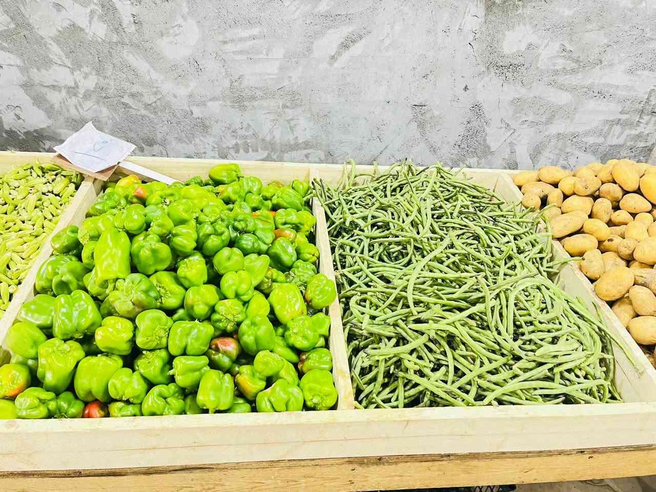 حياكم الله من علوه البركه 
طماطه ٣ بالفين 
خيار ٣ بالفين 
بصل ٣ بالفين 
أسود ٣ بالفين 
بطاطا ١٠٠٠
فلفل بارد ١٥٠٠ 
فلفل حار ١٥٠٠ 
شجر ١٢٥٠ 
فاصوليا ٢٠٠٠
ليمون أصفر ٢٥٠٠ 
ليمون عراقي ٣٠٠٠ 
ثوم ٢٥٠٠ 
بطيخ ١٠٠٠ 
ركي ٧٥٠ 
برتقال ١٥٠٠
تفاح خد وخد ١٥٠٠ 
تفاح أحمر ١٥٠٠ 
عنب أسود ١٥٠٠ 
عنب ابيض ١٥٠٠ 
عنب حلواني ١٠٠٠
جزر جيس ١٥٠٠ 
رمان ٢٠٠٠
الو أصفر ١٥٠٠ 
الو أحمر ١٧٥٠ 
الو أسود ١٧٥٠ 
موز ٢٠٠٠
عرموط ٢٠٠٠ 
مشمش ٢٠٠٠
خوخ كعكي ٢٠٠٠ 
تمر عراقي ٢٥٠٠ 
كرز ٣٠٠٠ 
دهن حر ٤٠٠٠ 
زبد ٣٥٠٠ 
دجاج محلي ذبح كدام العين ٣٥٠٠ 
سمك ٥٥٠٠ 
حياكم الله من علوه البركه***********
