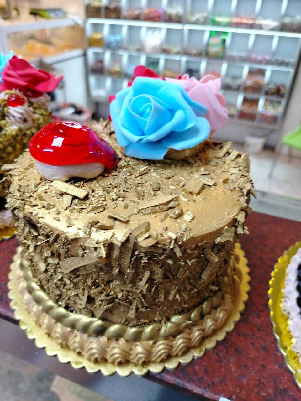 كيك عيد ميلاد • فستق حلبي • حله بكرلي
