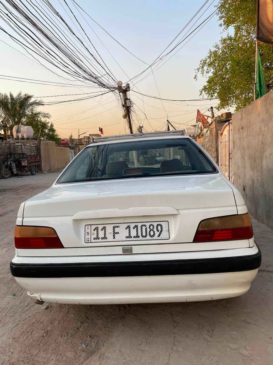 السلام عليكم بيجو بارس خصوصي موديل 14 كشر مكفول من التبديل والضربه المحرك كير تبريد بحاله جيده بدون تنقيص رقم بغداد سنويه جاهزه ل30 السعر 52وبيها مجال للاستفسار اكثر اتصل *********** بغداد البياع تقاطع درويش
