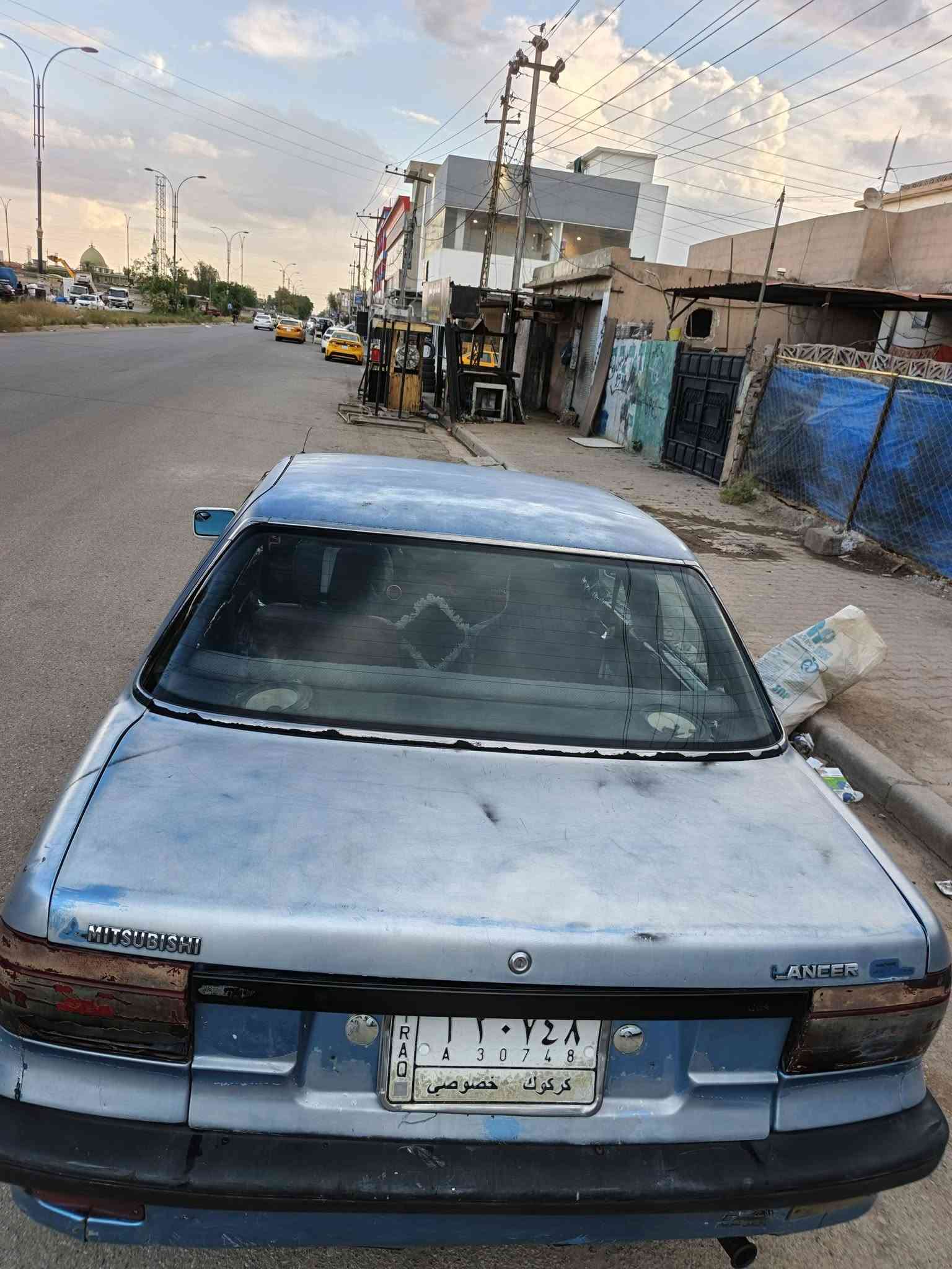 مستربوشي لانسر موديل 1992 رقم كركوك مشروع وطني دفتر بانزين للاستفسار الاتصال بلرقم ***********  السعر 18 ورقه #كركوك
