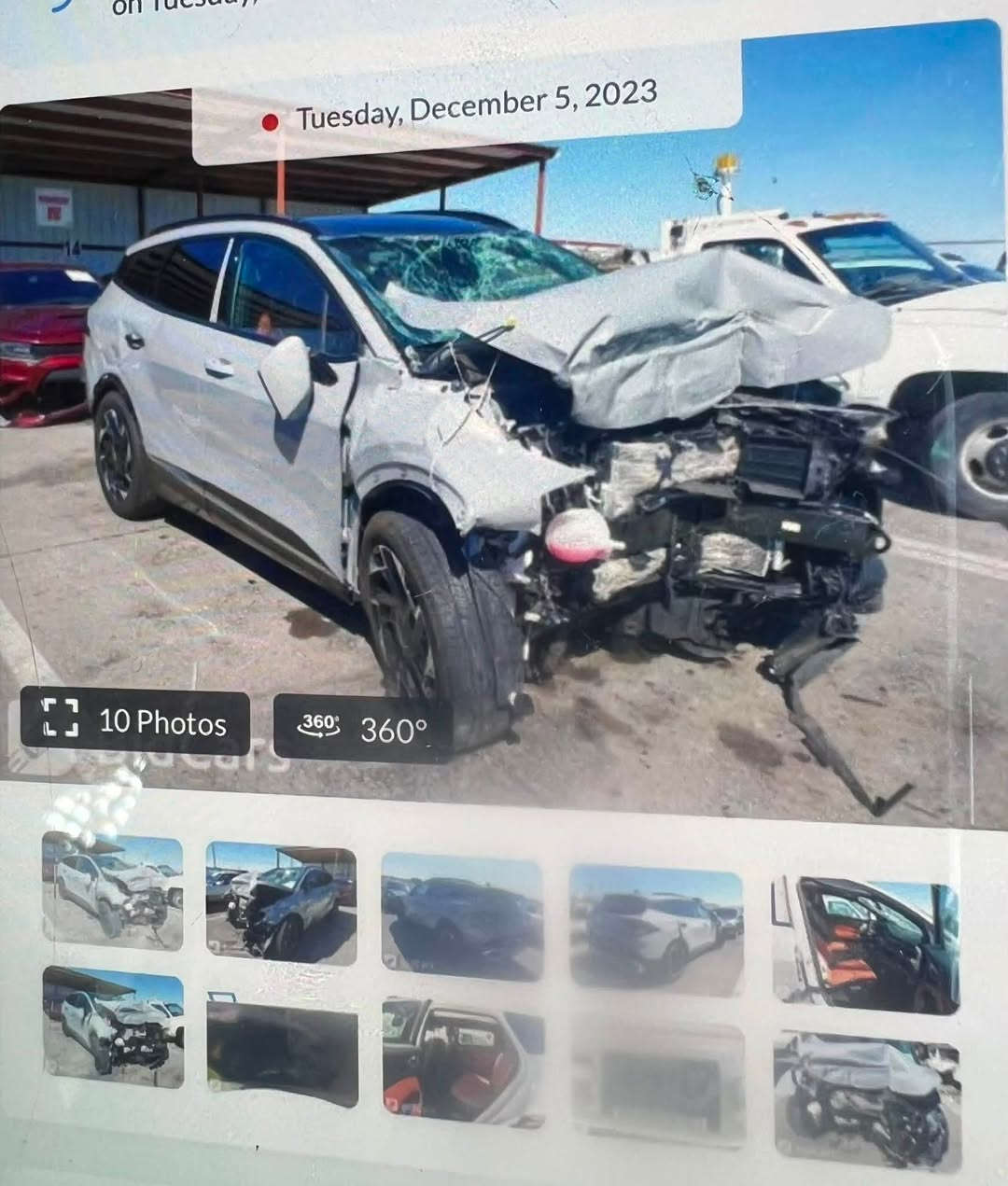 سيارة 🚙 كيه سبورتج موديل 2023وارد أمريكي لون إسمنتي داخل احمر فول مواصفات سيارة ماشية 25
السعر  155 للستفسار التصال ***********
بغداد مدينة الصدر
