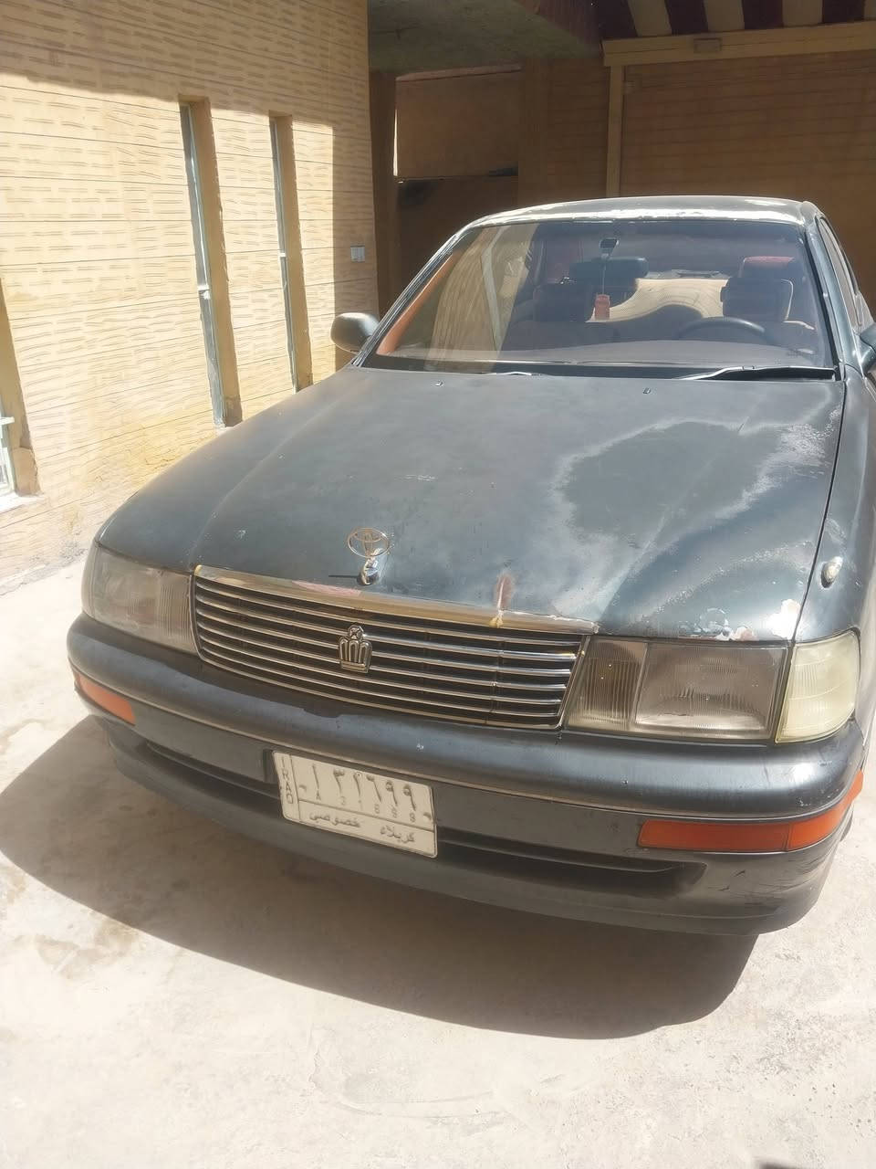 سلام عليكم سياره بطه موديل 1993مكينه ٢ونص كير مكينه مكفوله صدر أمامي خلفي يحتاج تبديل كهربائي كلا شغاله دوشمه جديد وتبريد شغاله بس الفان نقصه سياره مكفوله من كص والضربه والنقله الجثه.  سياره رقم كربلاء   بسم ابن عمي سياره كبل تحويل بسمك والسعر سياره ٣٦وبيهه مجال ومكاني بغداد وهاذ رقمي ***********
