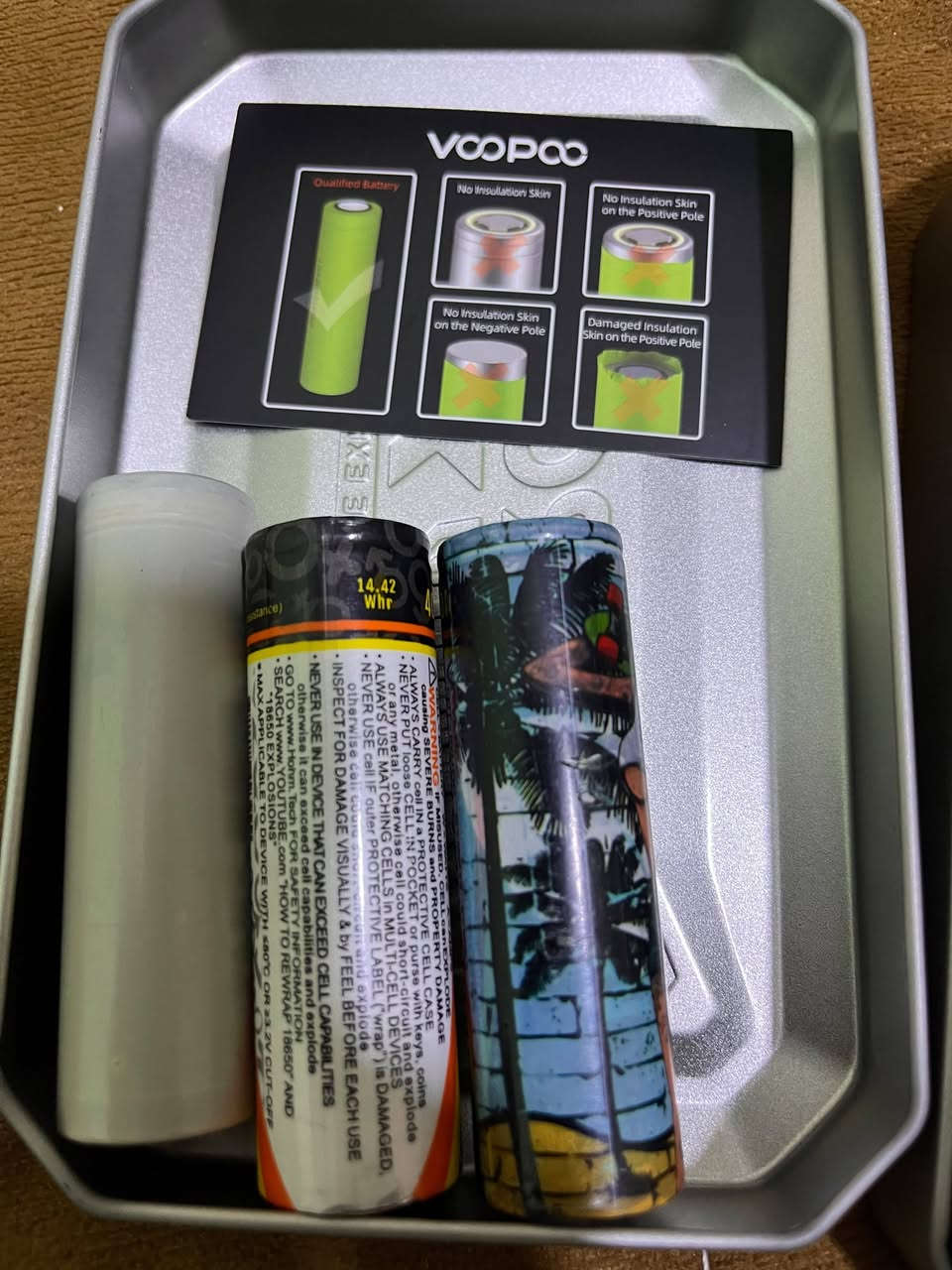 المواصفات:

Voopoo Argus GT II Kit ال

الشريحة : 2.0 GENE.TT

القدرة من 5 إلى 200 واط.

البطاريات بطاريتان 18650 غير مدمجتين).

الشحن : USB-C سريع 3

الشاشة : شاشة TFT ملونة 0.96 إنش.

مقاومة الماء والغبار والصدمات معيار IP68

Smart - RBA - Turbo - أوضاع التشغيل .TC

أعلى فولت: 12V.

سعرها 125 الف وبيها مجال
العنوان البصره القبله
***********
