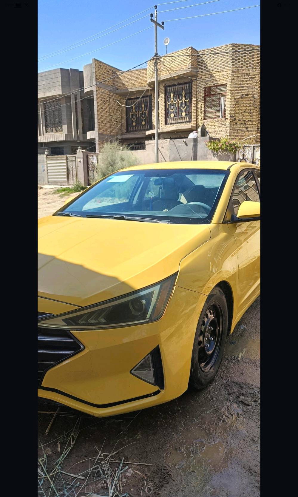السلام عليكم
النترا وارد امريكي 
موديل 2019
مكينة دوش
كير AT
محرك 2000
ماشية 77 الف م
مصفرة هيئة وغرامات
رقم بغداد 
السيارة جاهزة من كلشي
مكاني ديوانية 
للاستفسار على الرقم ***********
